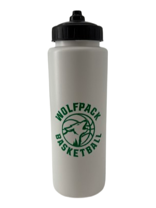 WOLFPACK BASKETBALL WATER BOTTLE-Accessories-Advanced Sportswear