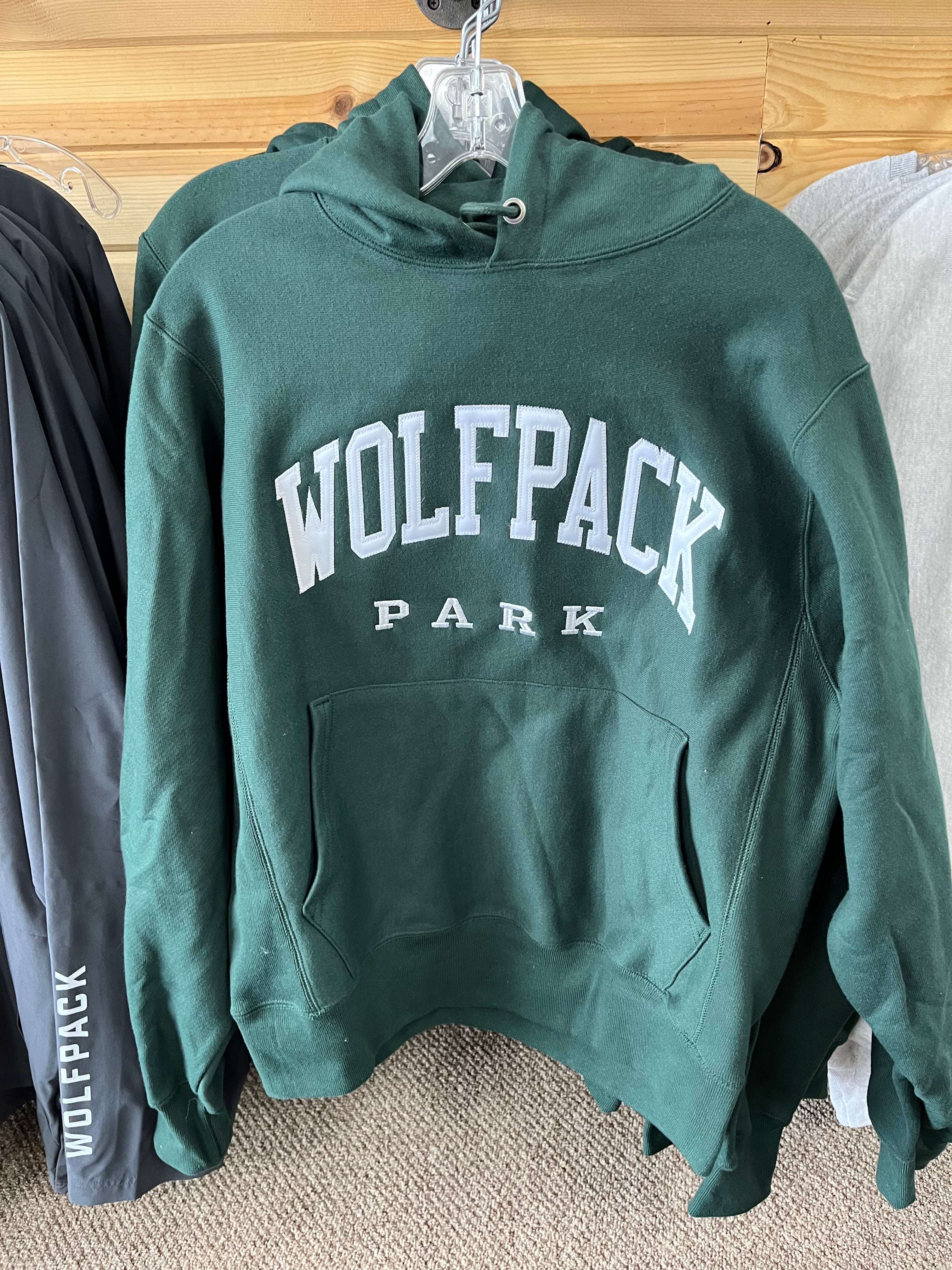 Wolfpack Park Champion Reverse Weave Hoodie-Hoodies-Advanced Sportswear