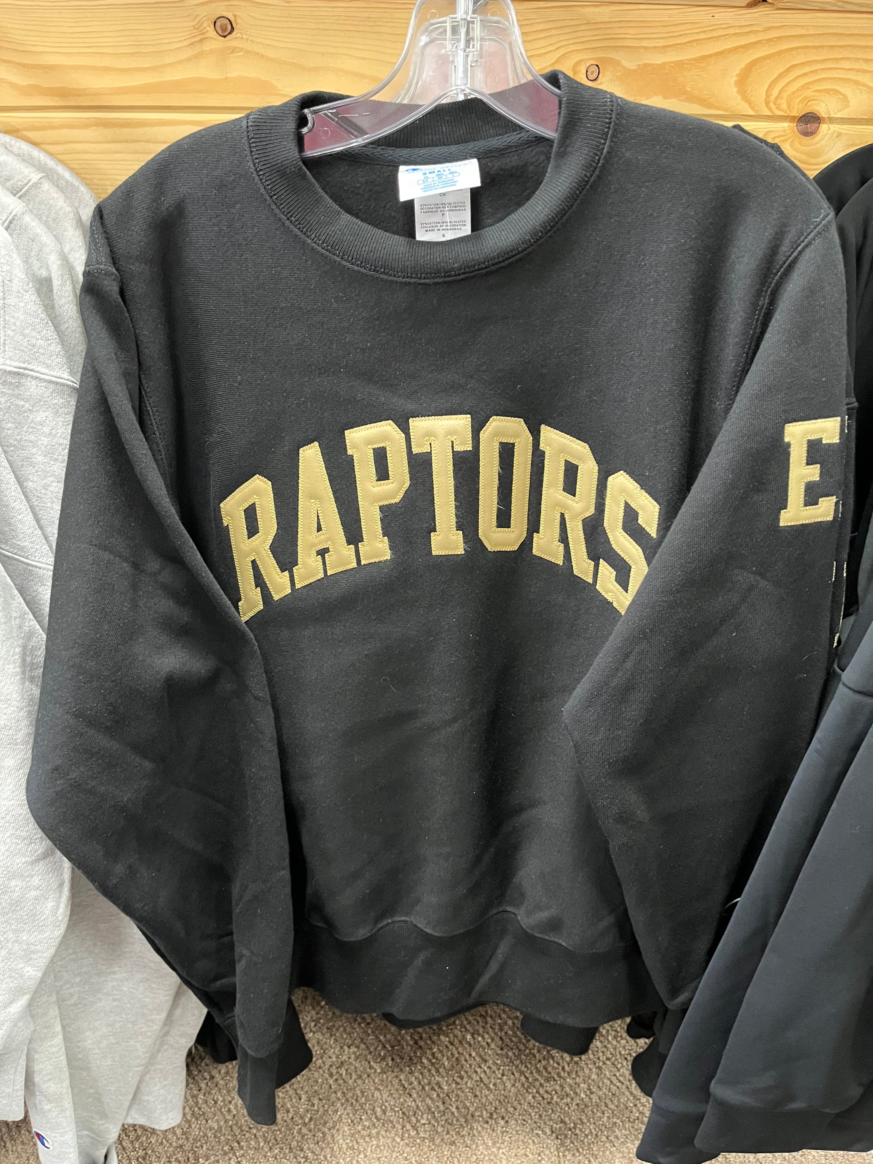 Raptors Champion Reverse Weave Crewneck-Crew Necks-Advanced Sportswear