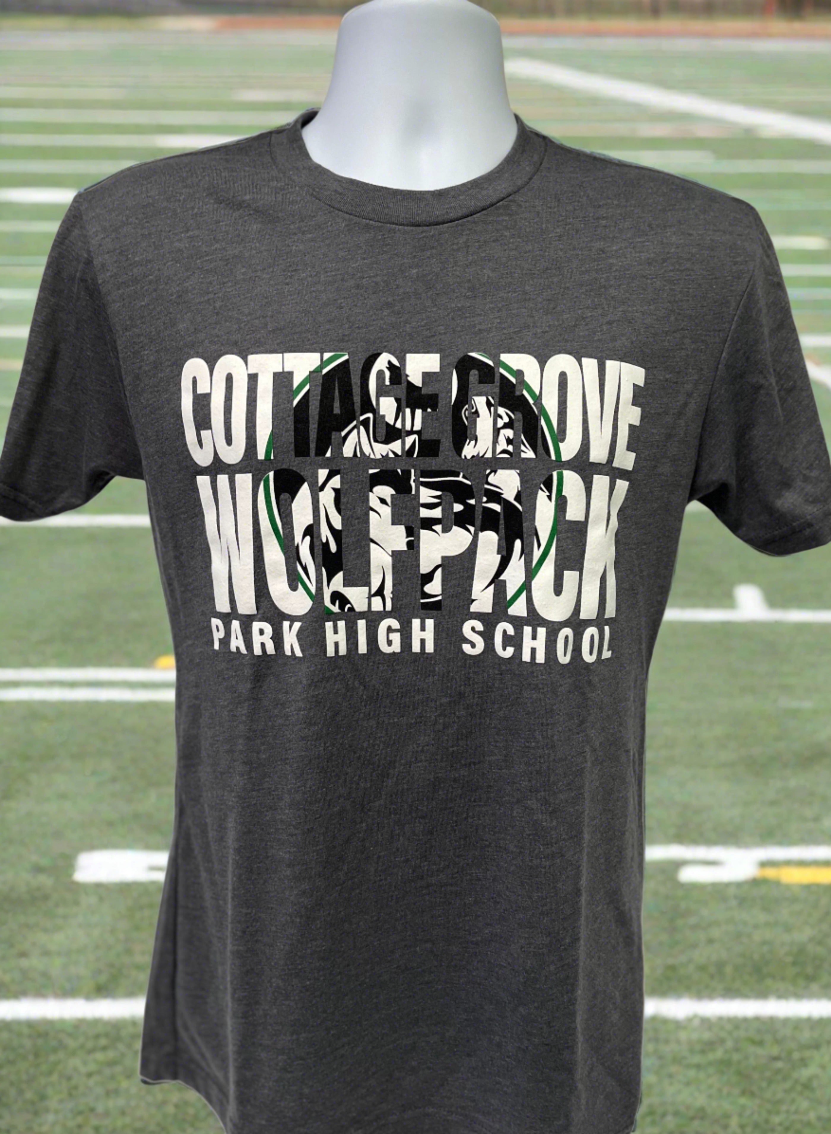 Park High School Triblend Tshirt-TShirts-Advanced Sportswear