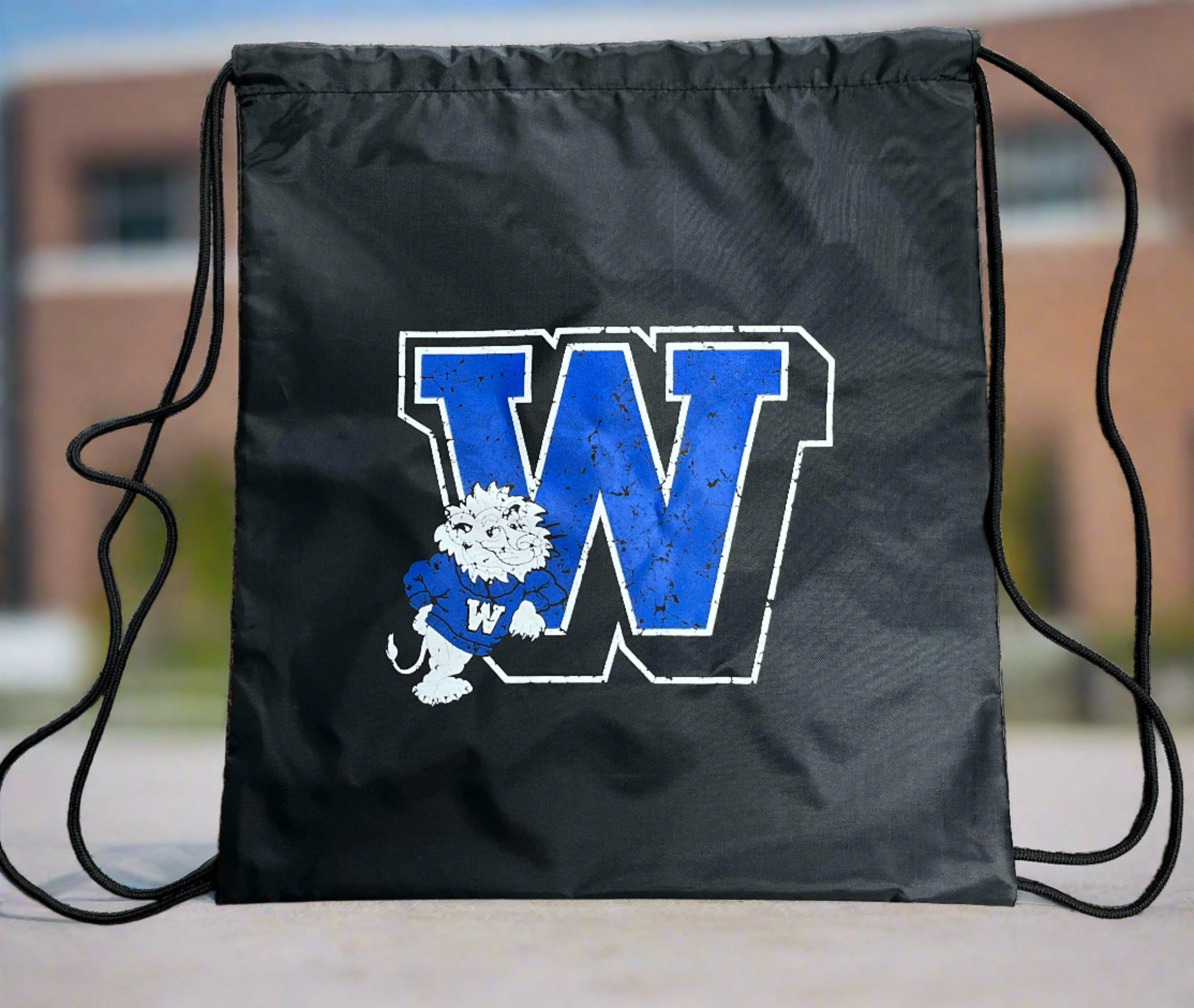 Woodbury Mascot Cinch Bag-Bags-Advanced Sportswear