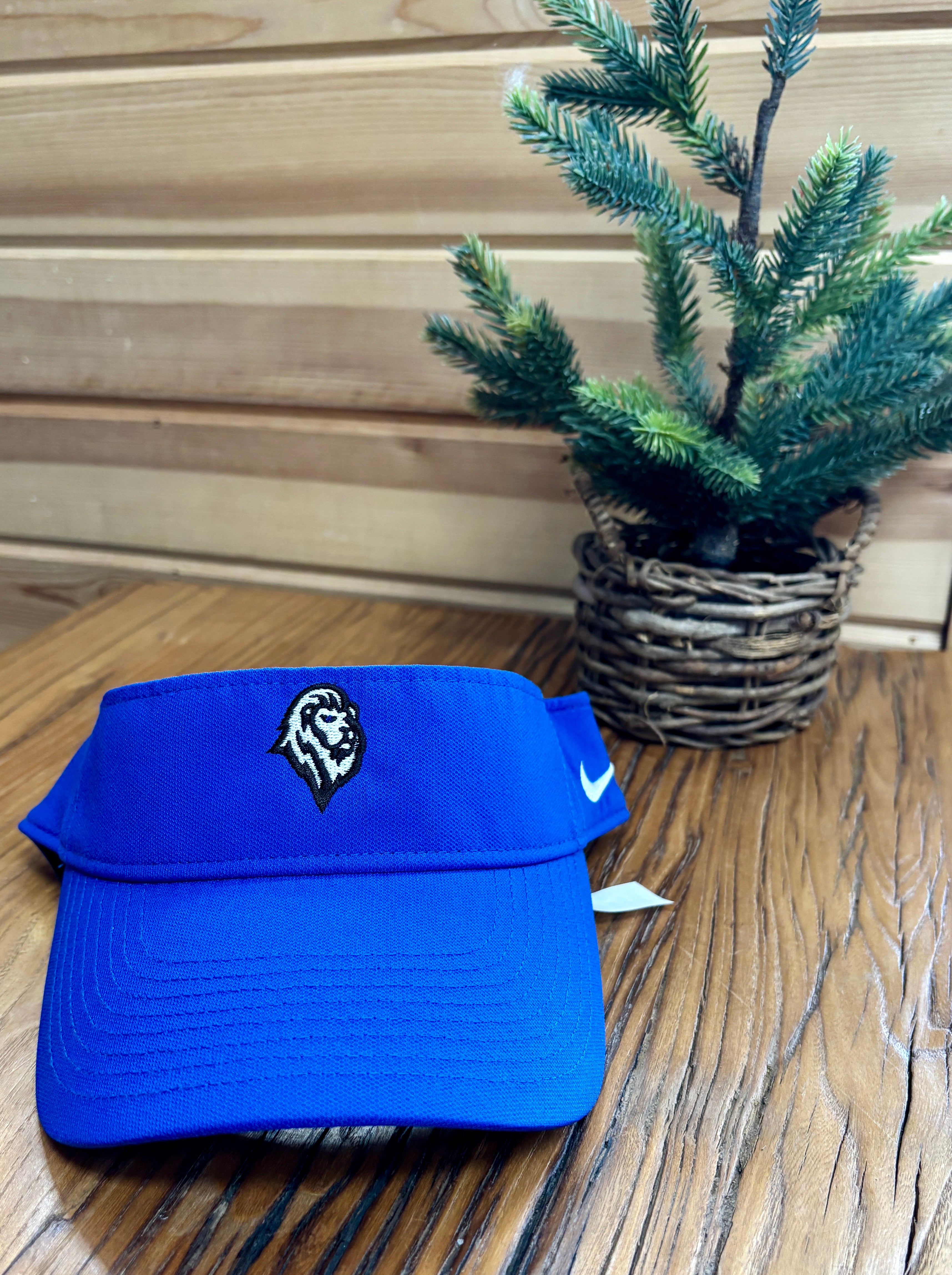 Woodbury Lion Head Nike Visor-Hats-Advanced Sportswear