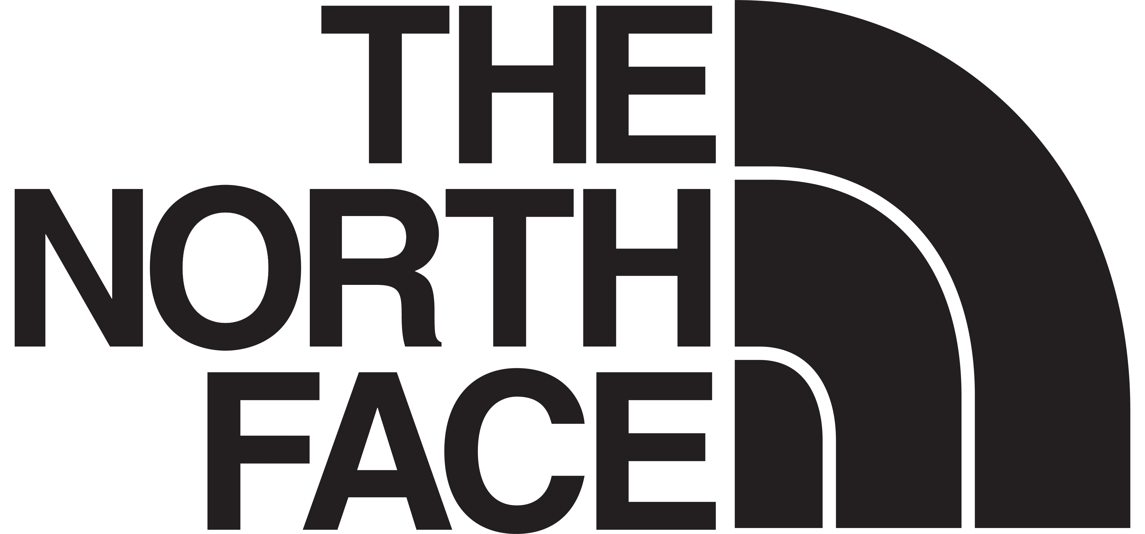 The North Face logo