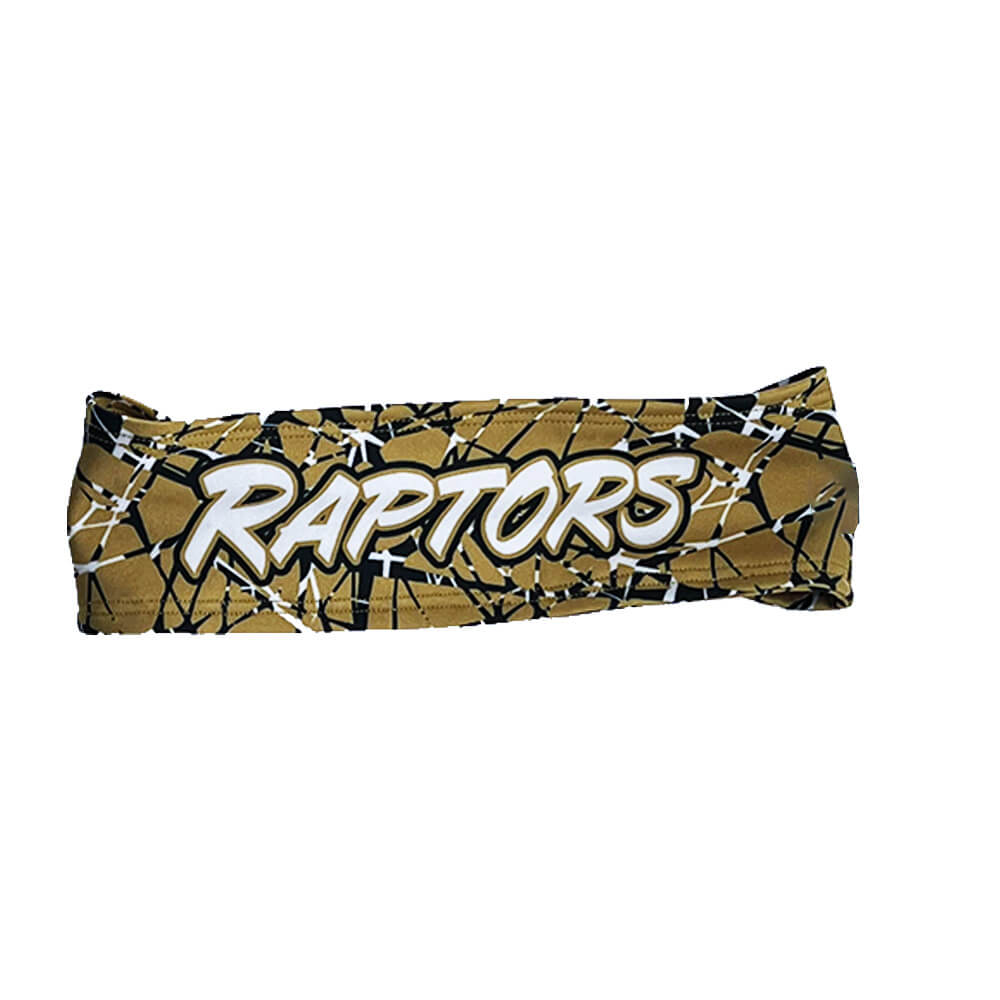 RAPTORS CRACKLE HEADBAND-Headband-Advanced Sportswear