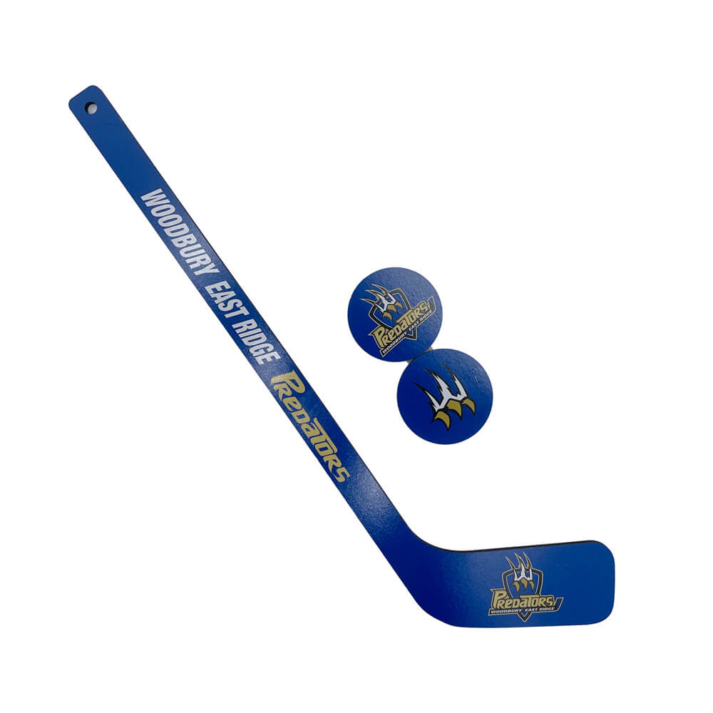Predators Mini Hockey Stick & 2 Pucks-Accessories-Advanced Sportswear