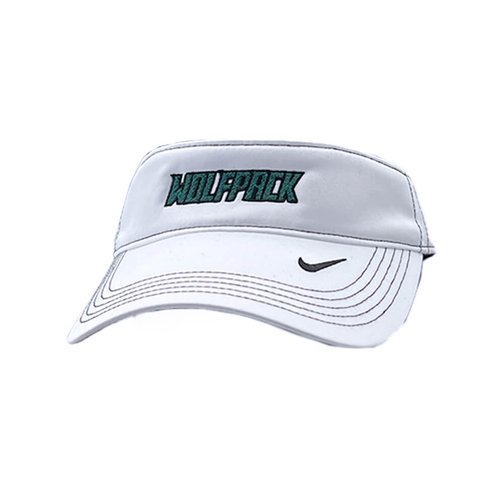 WOLFPACK Nike Dri-FIT Swoosh Visor-Hats-Advanced Sportswear