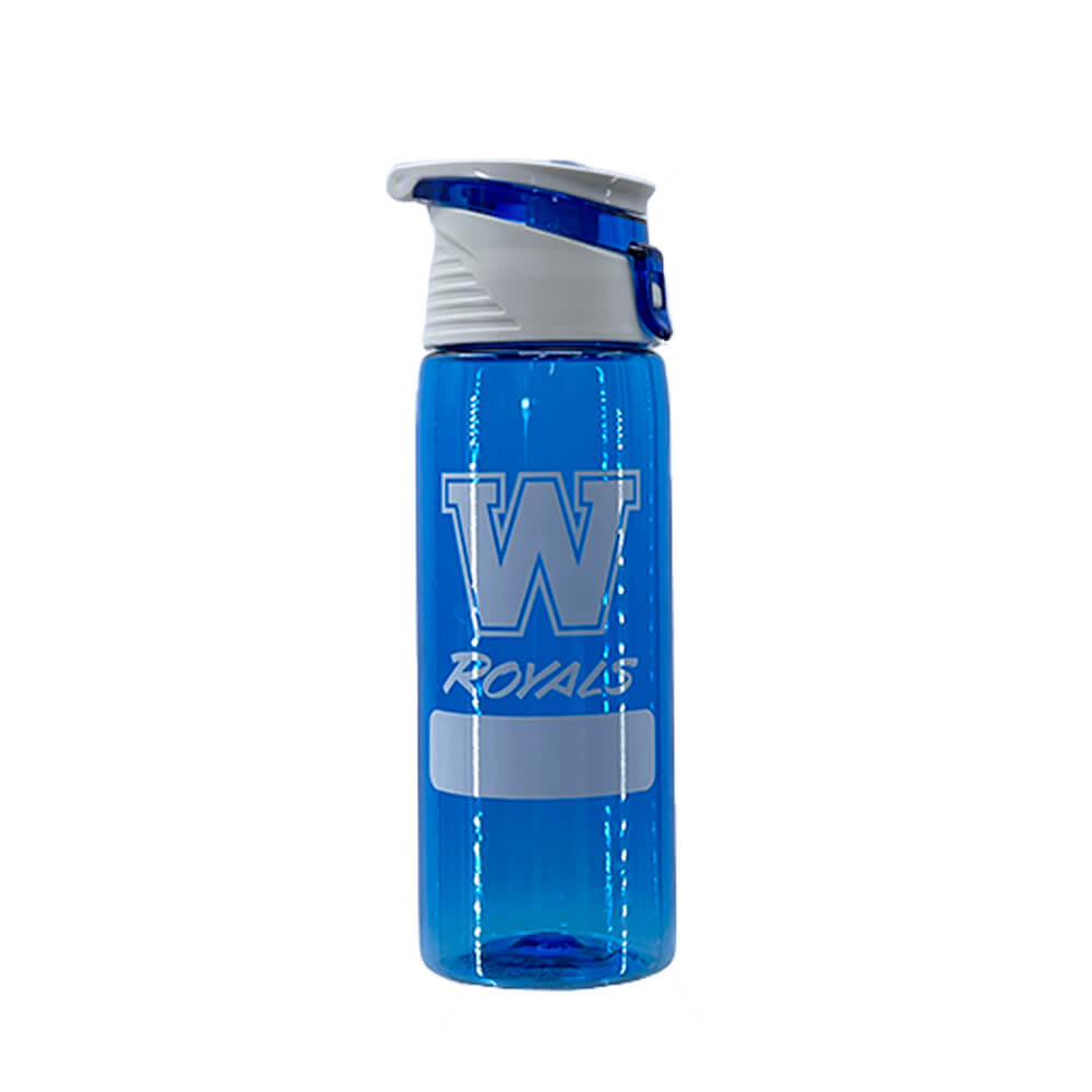 W Royals 24 Oz. Tritan Flip-Top Sports Bottle-Accessories-Advanced Sportswear