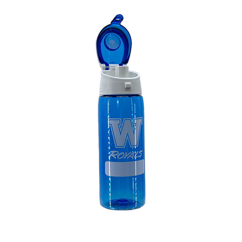 W Royals 24 Oz. Tritan Flip-Top Sports Bottle-Accessories-Advanced Sportswear
