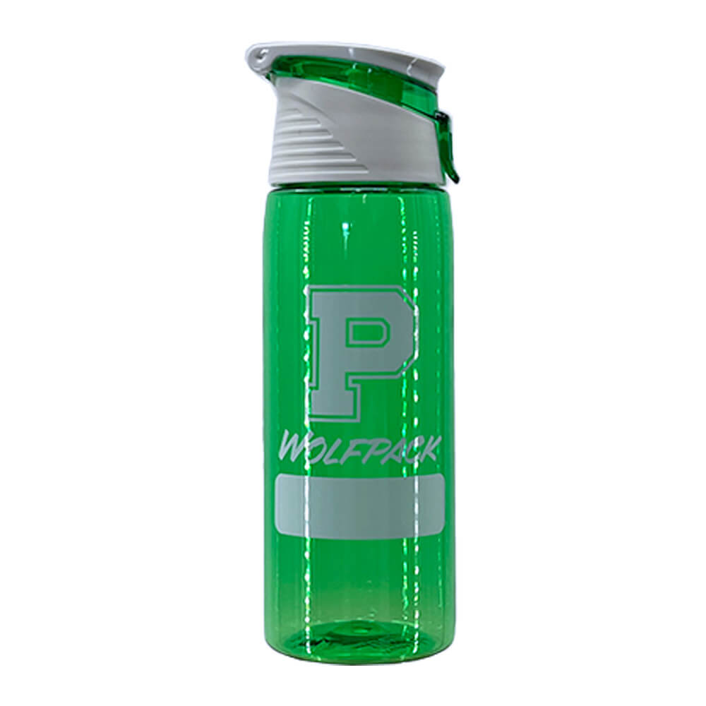 P Wolfpack 24 Oz. Tritan Flip-Top Sports Bottle-Accessories-Advanced Sportswear