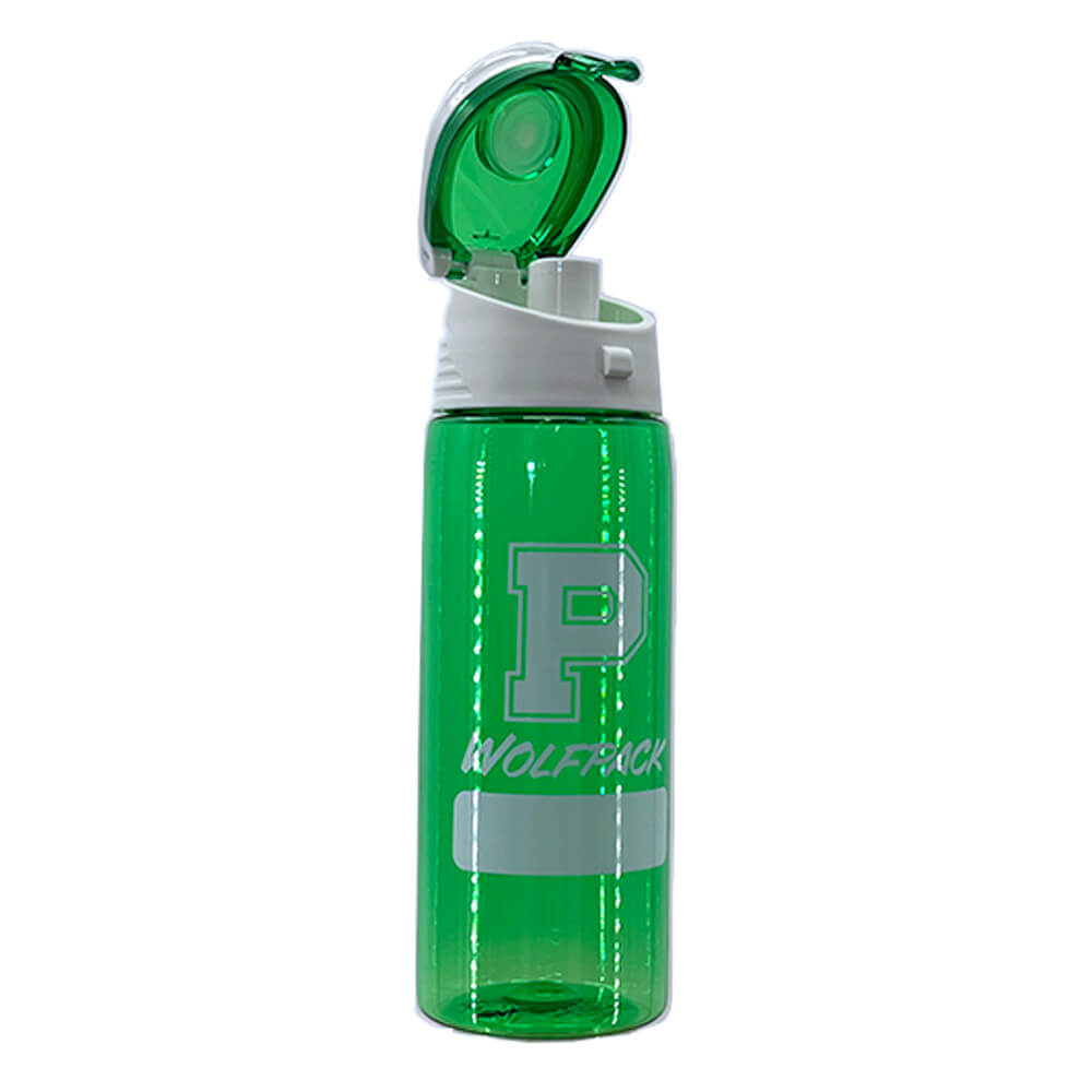 P Wolfpack 24 Oz. Tritan Flip-Top Sports Bottle-Accessories-Advanced Sportswear