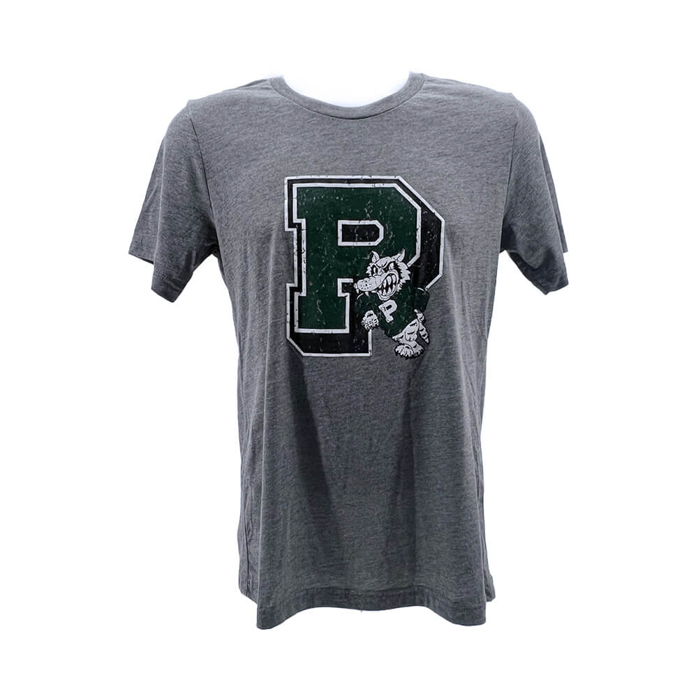 P Mascot Vintage Bella-Canvas Unisex Triblend Tee-TShirts-Advanced Sportswear