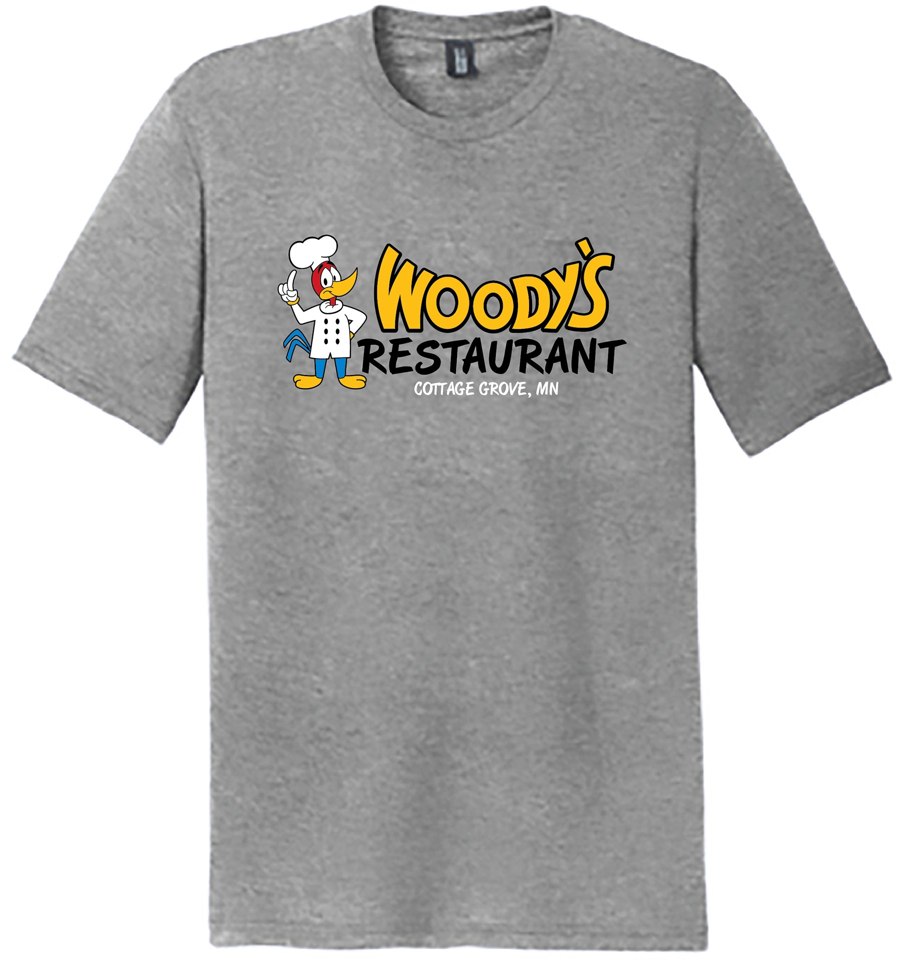 Woody's Throwback Port & Company Fan Favorite Tee-TShirts-Advanced Sportswear