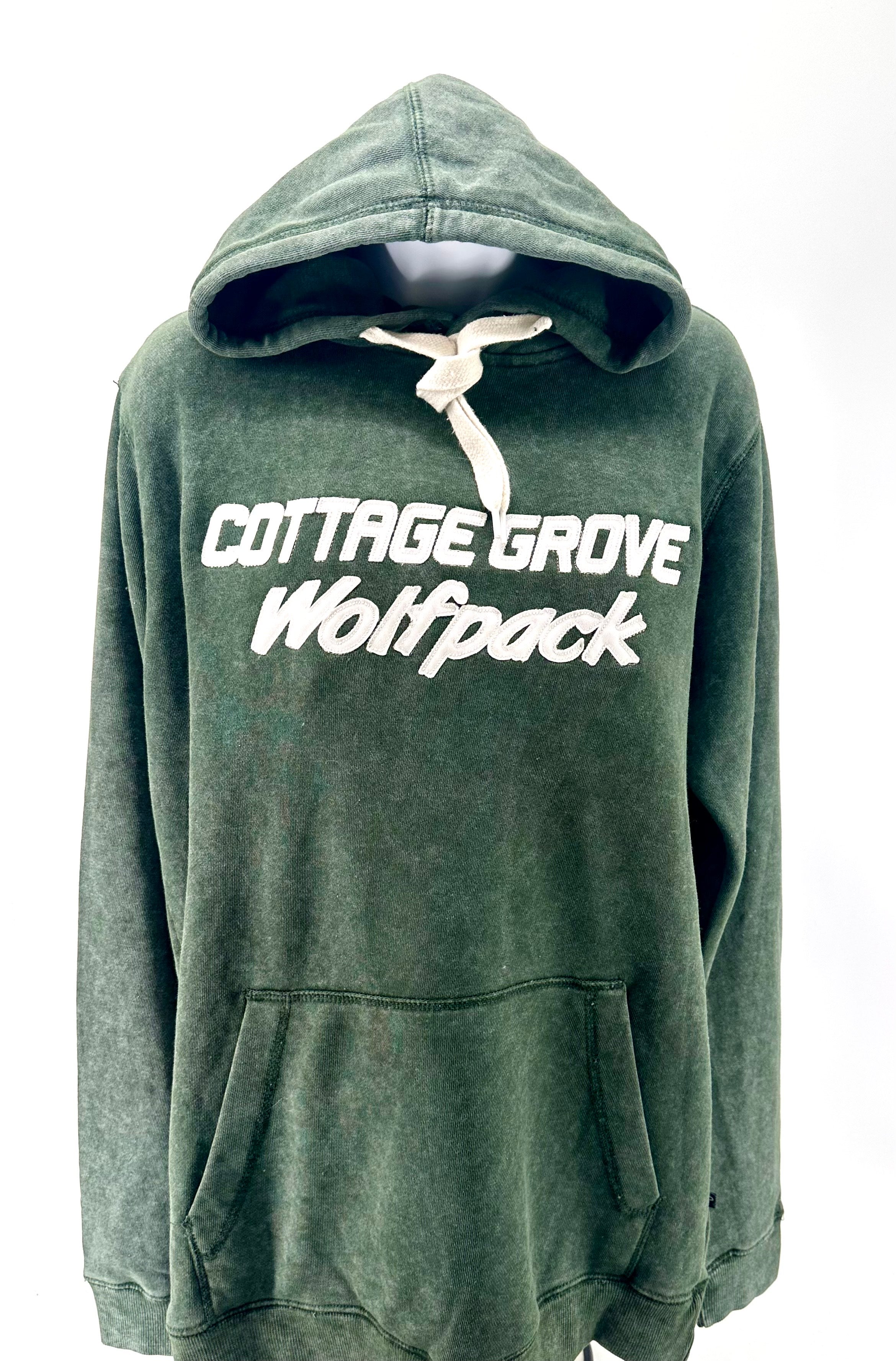 Cottage Grove Wolfpack Sandwash Hoodie-Hoodies-Advanced Sportswear