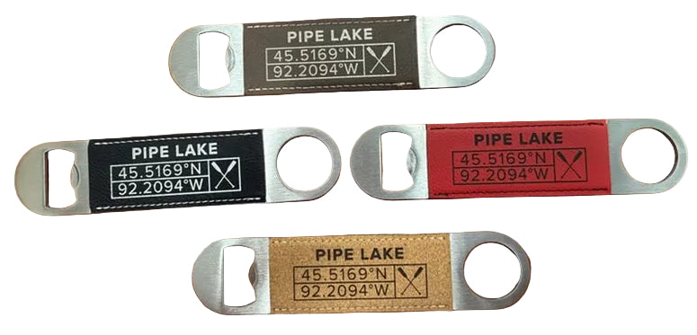 Tower House Lake Leather Bottle Opener-Advanced Sportswear