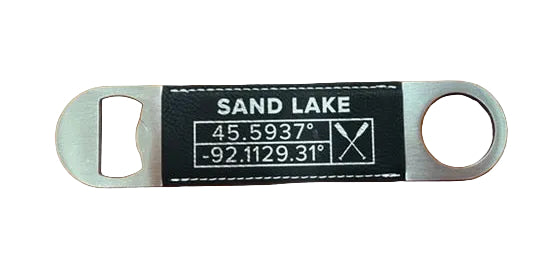 Tower House Lake Leather Bottle Opener-Advanced Sportswear