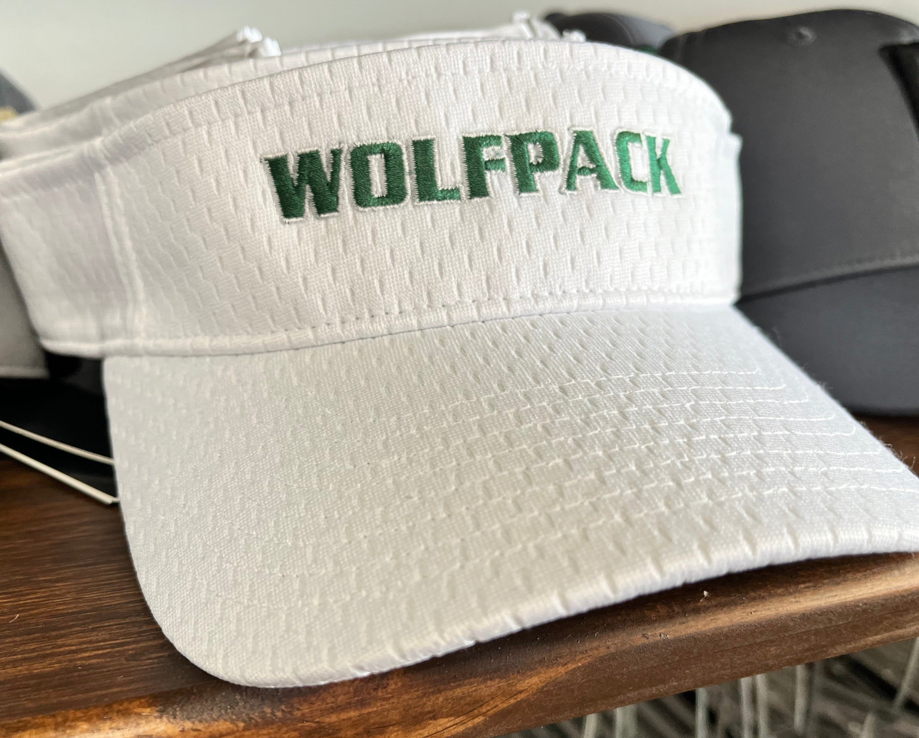 WOLFPACK RICHARDSON VISOR-Hats-Advanced Sportswear