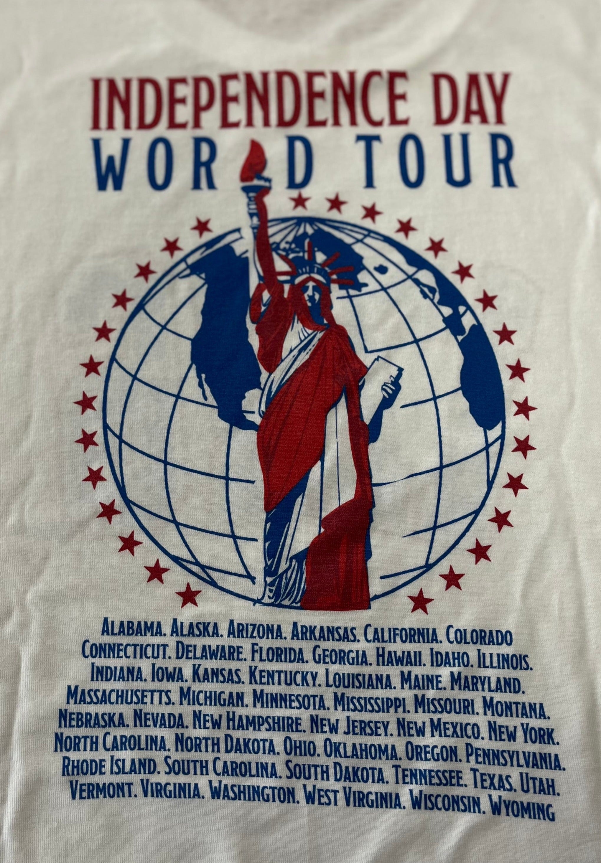 Independence World Tour Holiday Tee-CLEARANCE-T'shirt-Advanced Sportswear