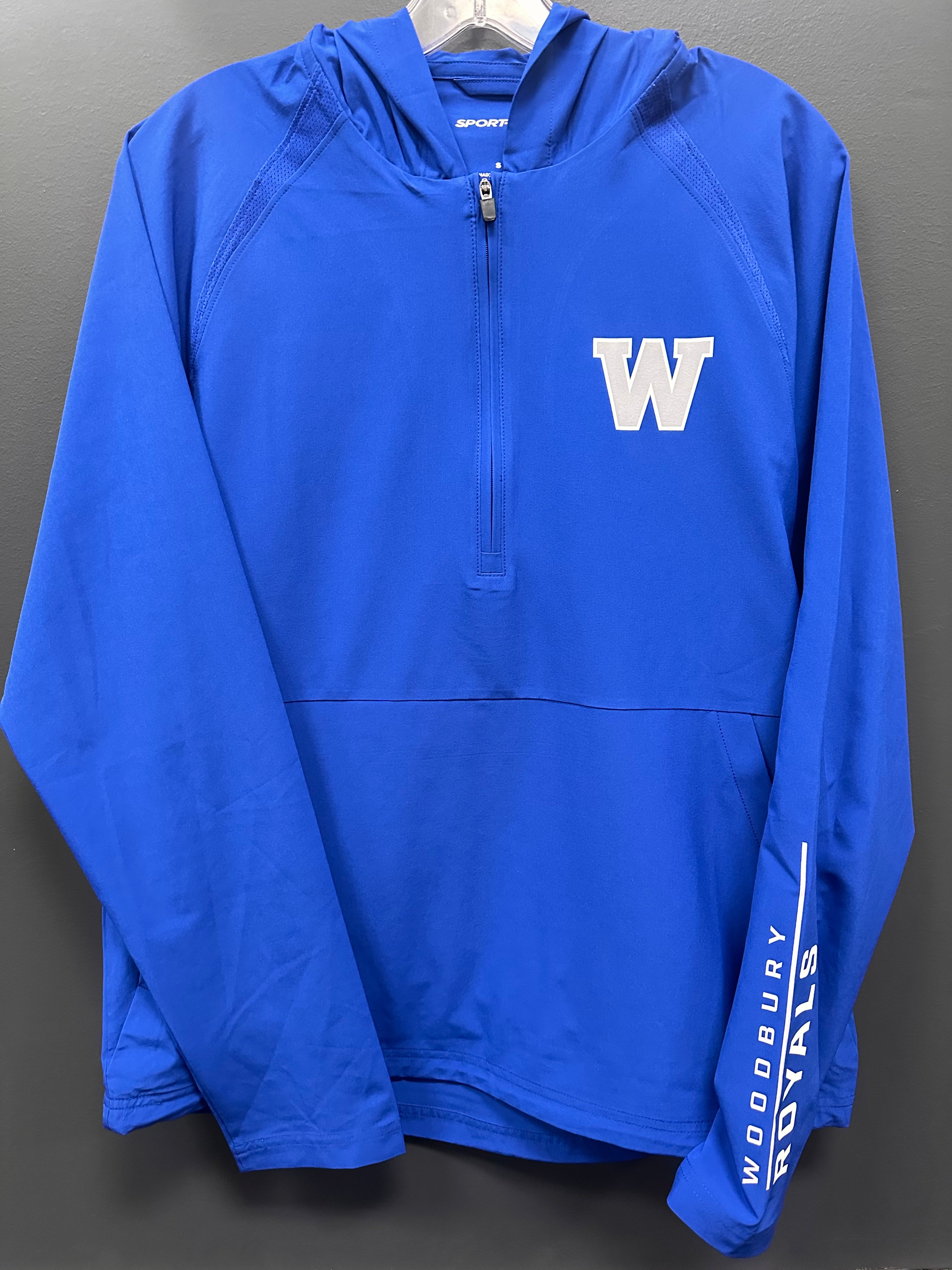Woodbury 1/2-Zip Long Sleeve Hooded Jacket-Pullover-Advanced Sportswear