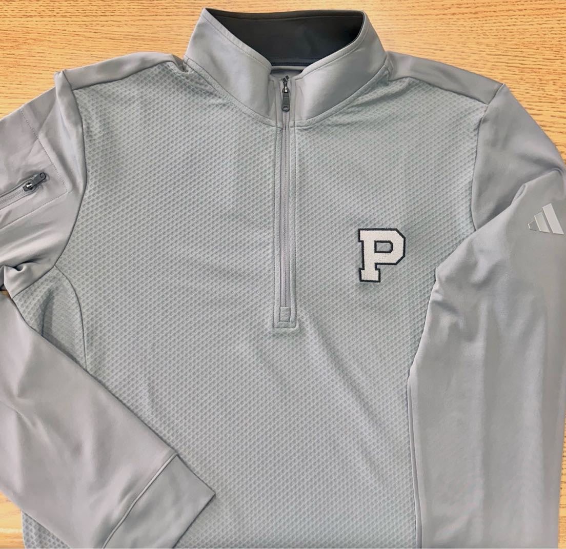 Park Grey 1/4 Golf Sweatshirt-Advanced Sportswear