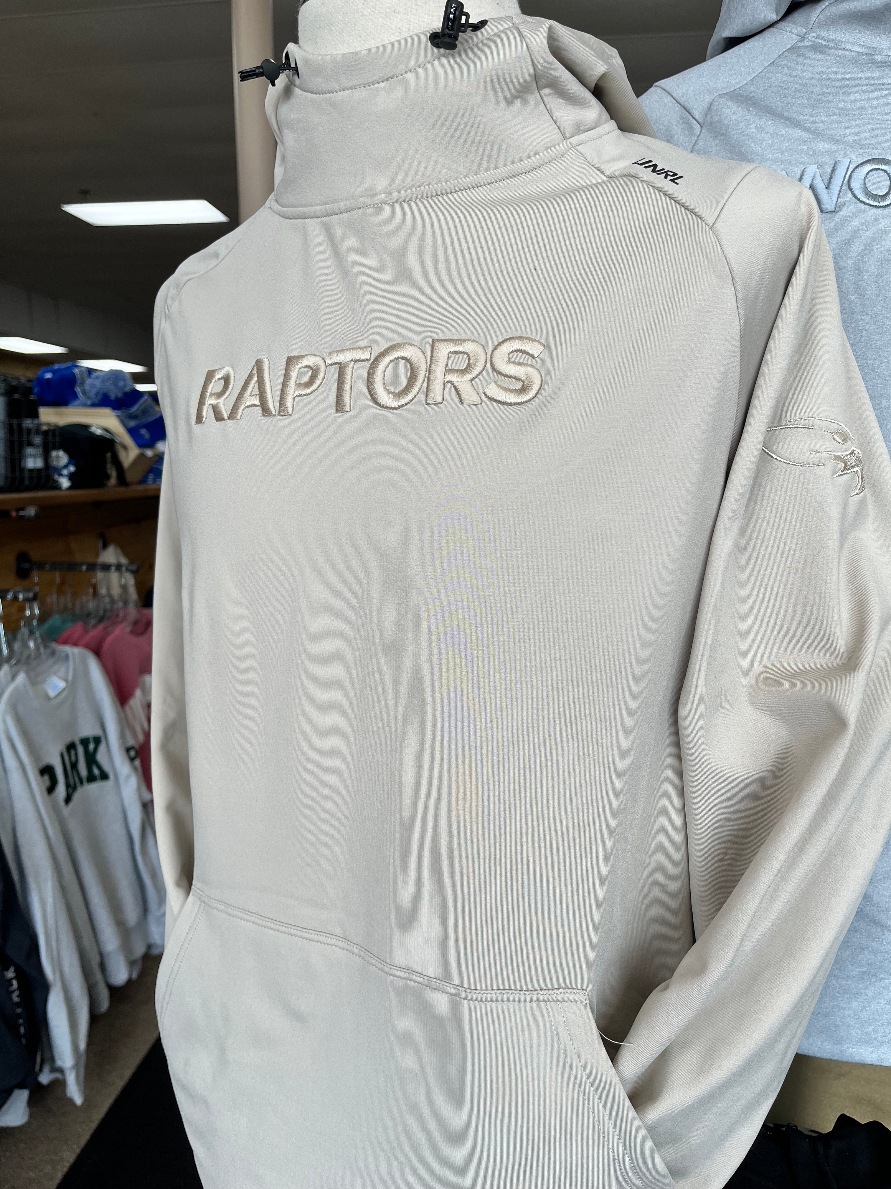 RAPTORS UNRL CROSSOVER HOODIE II-HOODIES-Advanced Sportswear