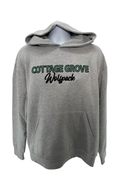 Cottage Grove Wolfpack Puff 3D Indep Trad Hoodie-HOODIE-Advanced Sportswear