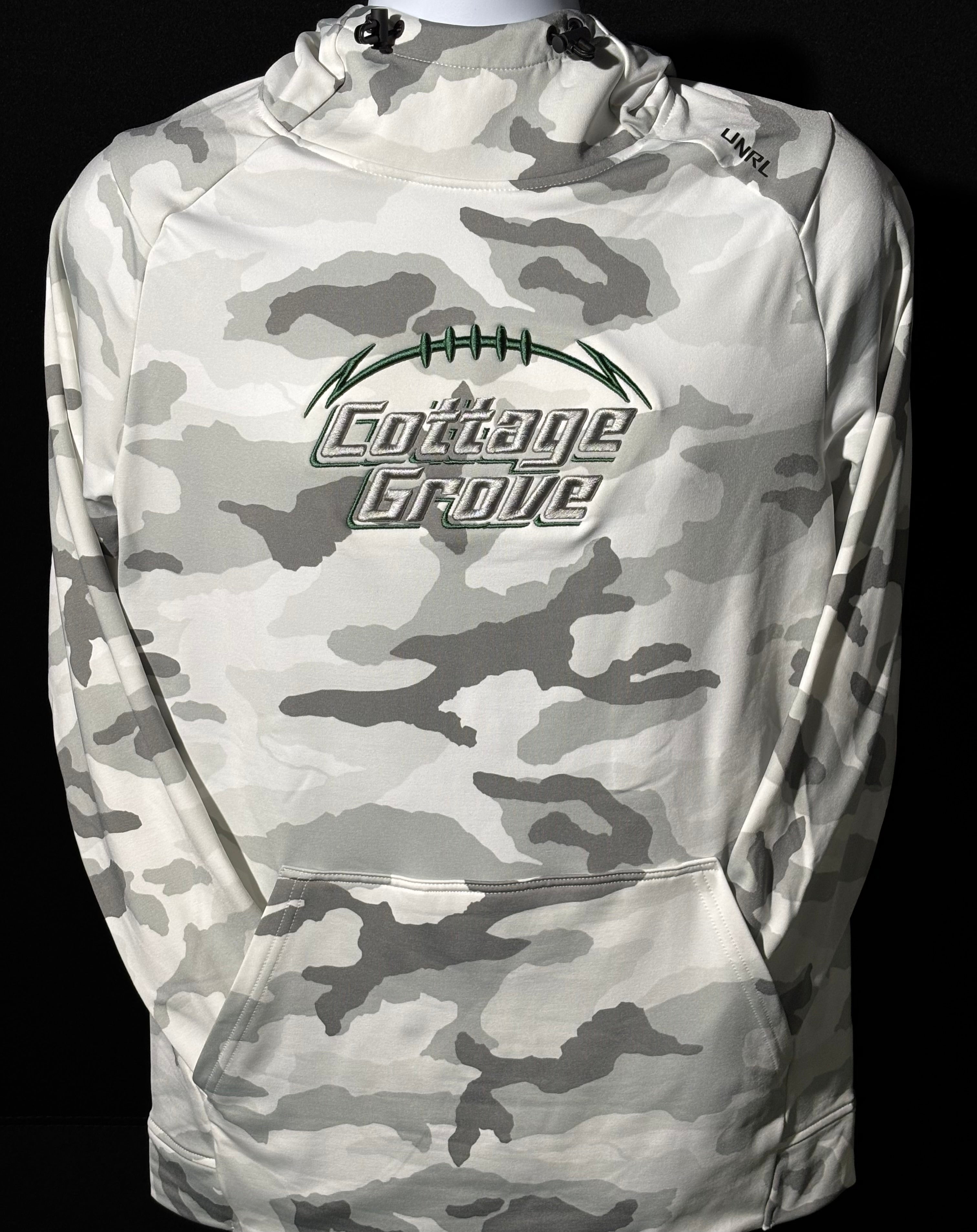 Cottage Grove Wolfpack Football UNRL Crossover II Hoodie-Hoodies-Advanced Sportswear