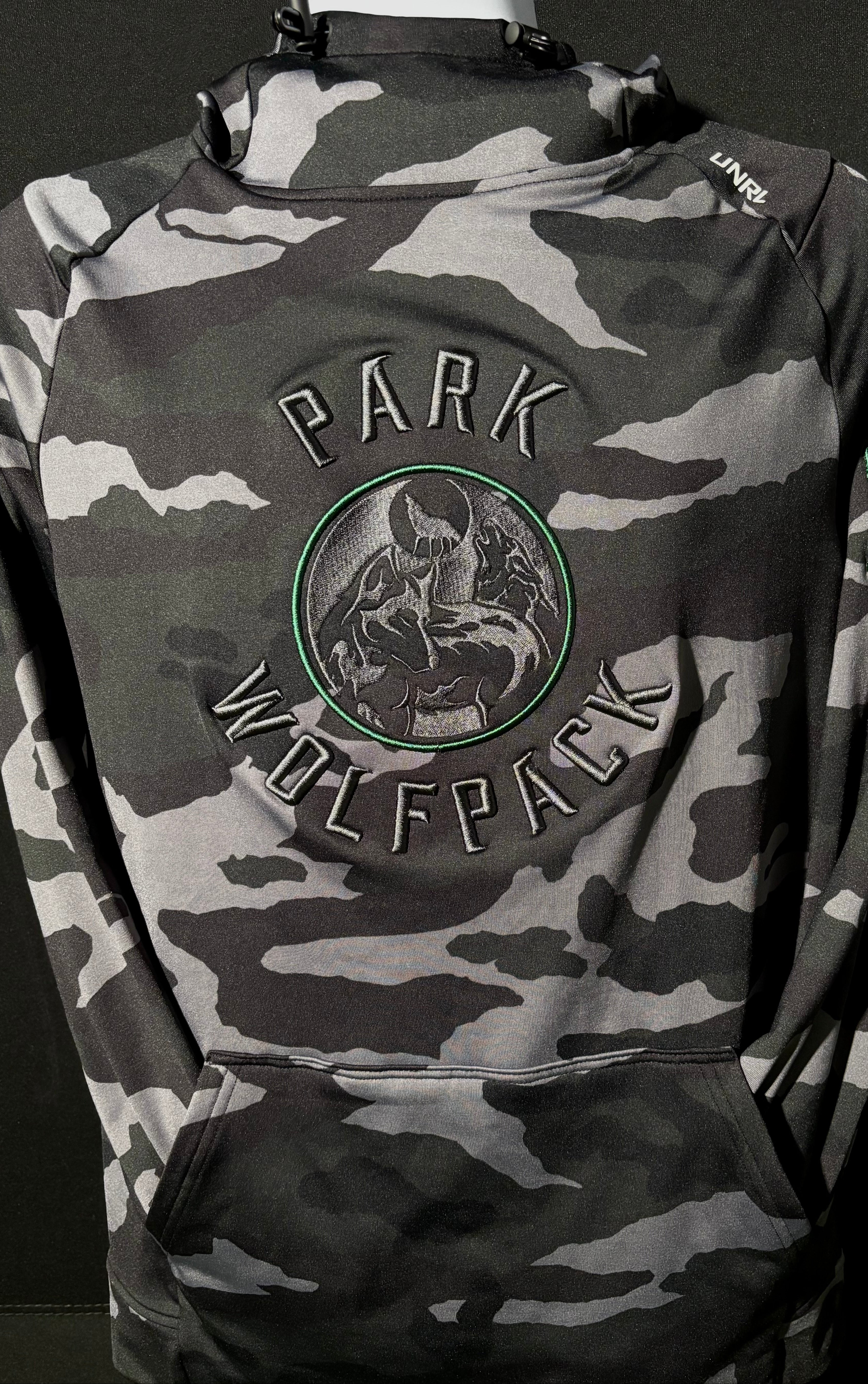 Park Wolfpack CG UNRL Camo Crossover II Hoodie-Hoodies-Advanced Sportswear