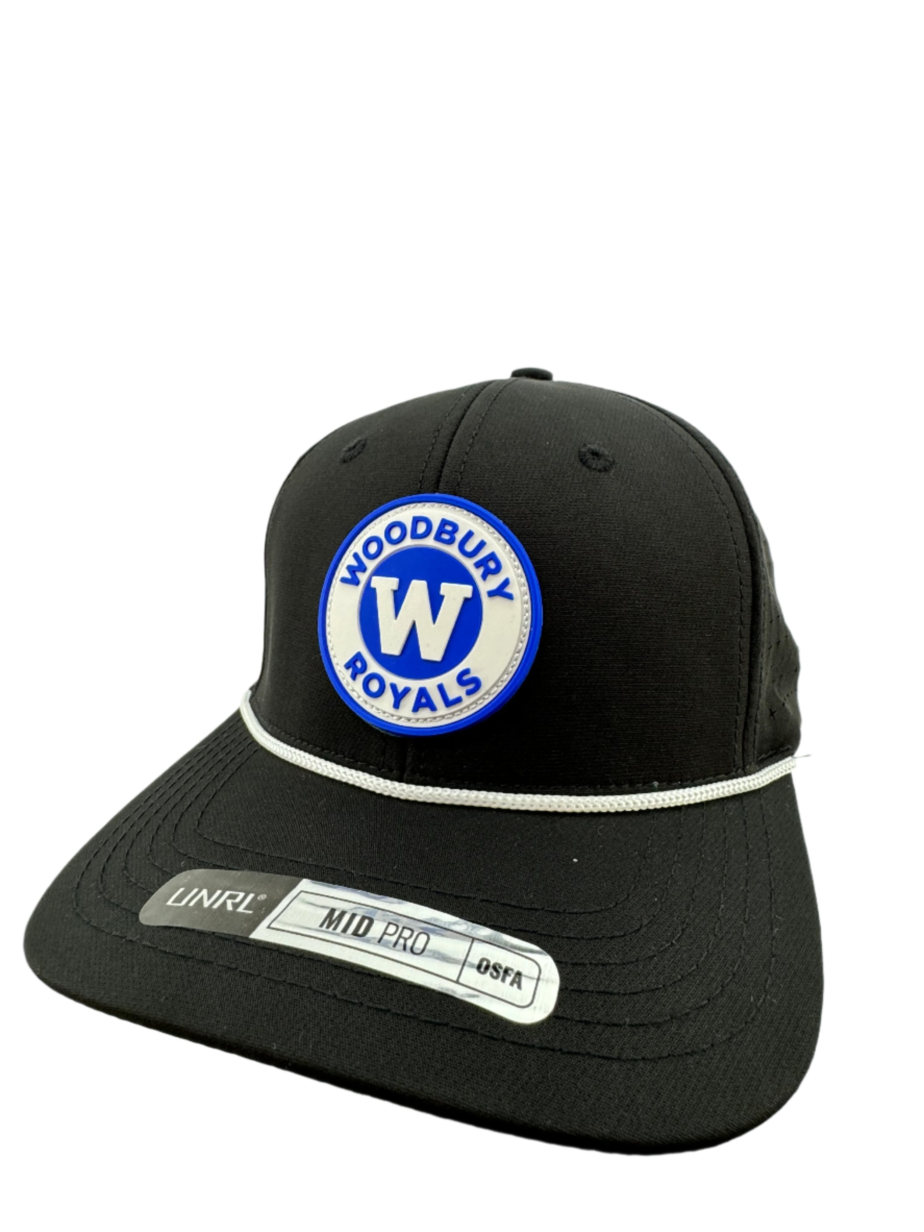 UNRL ROYALS 3" Rubber Patch Hat-Hats-Advanced Sportswear