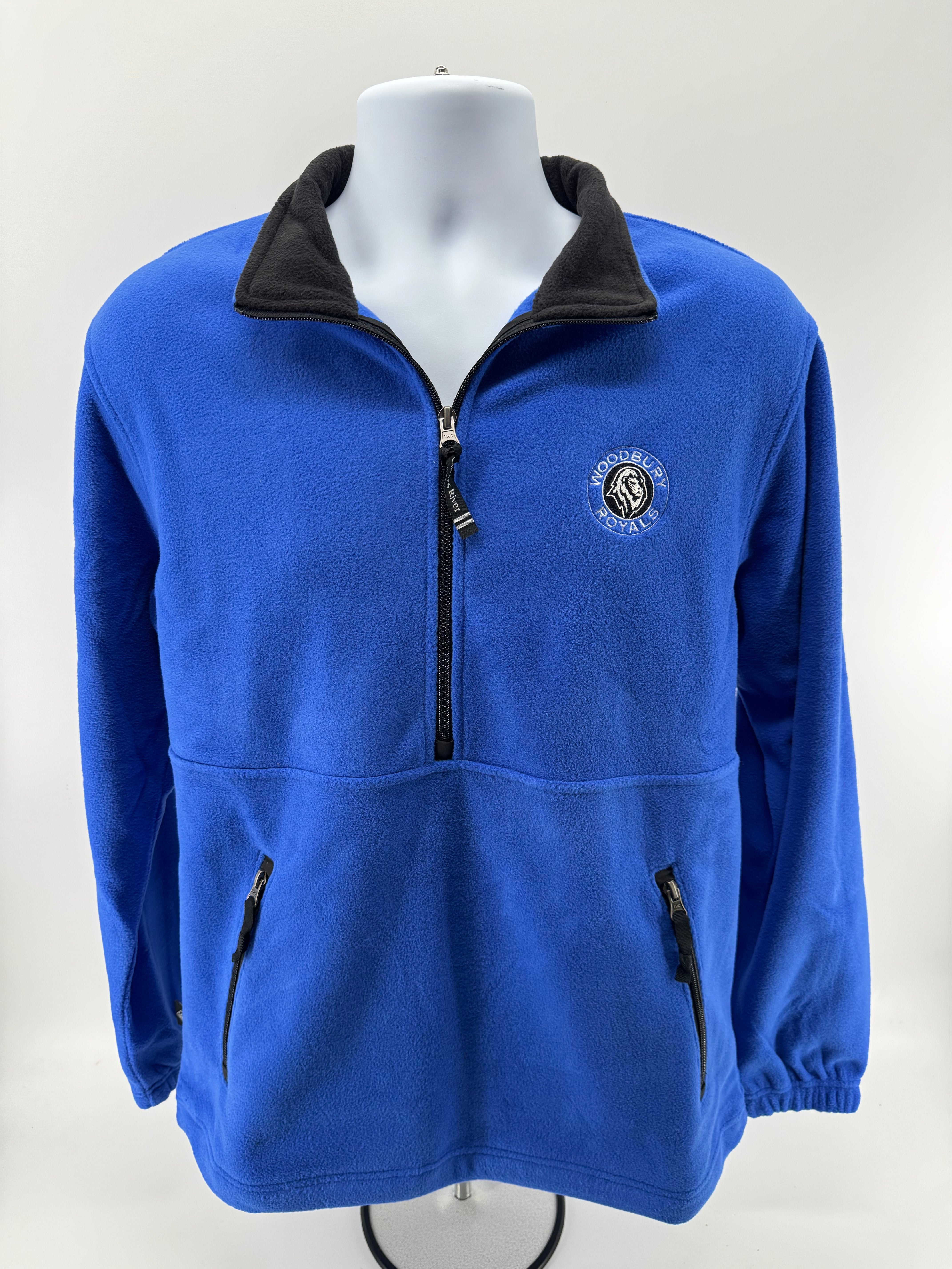 Woodbury Royals Fleece Pullover-Pullover-Advanced Sportswear