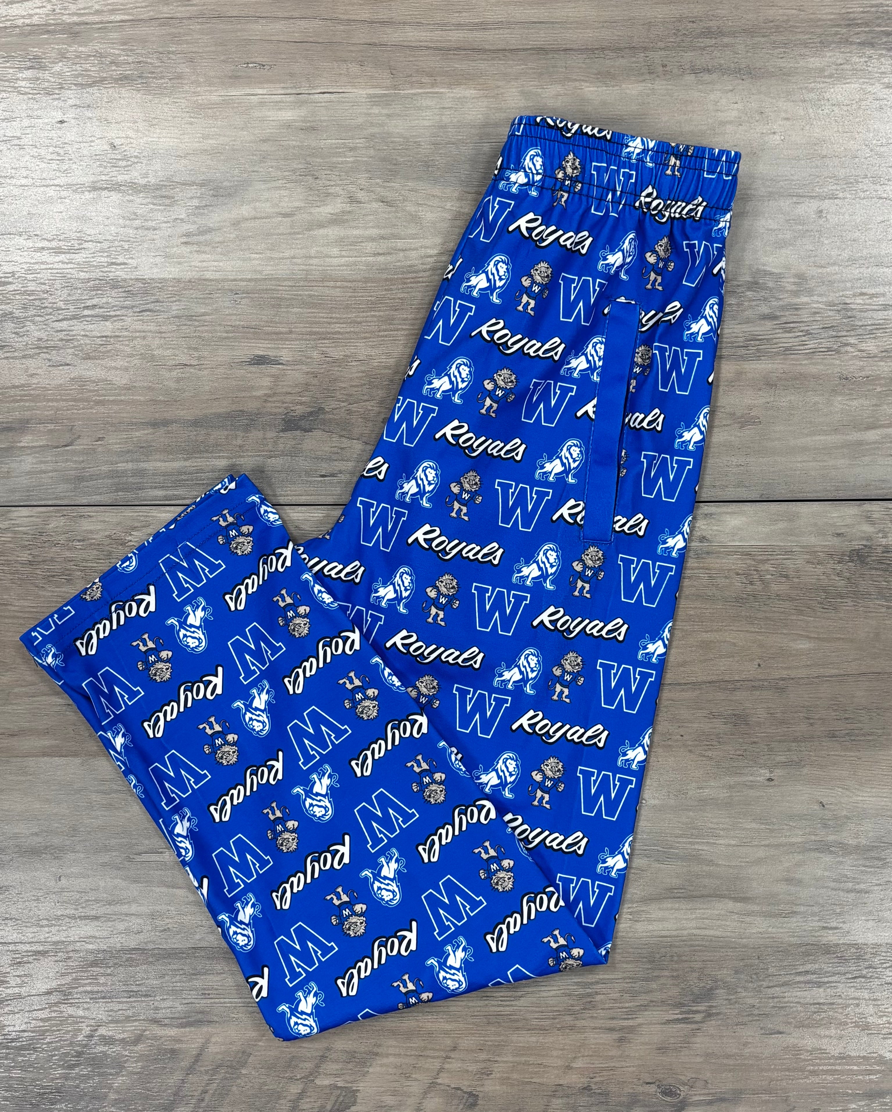 Woodbury Royals UBIX PJ PANTS-Pants-Advanced Sportswear