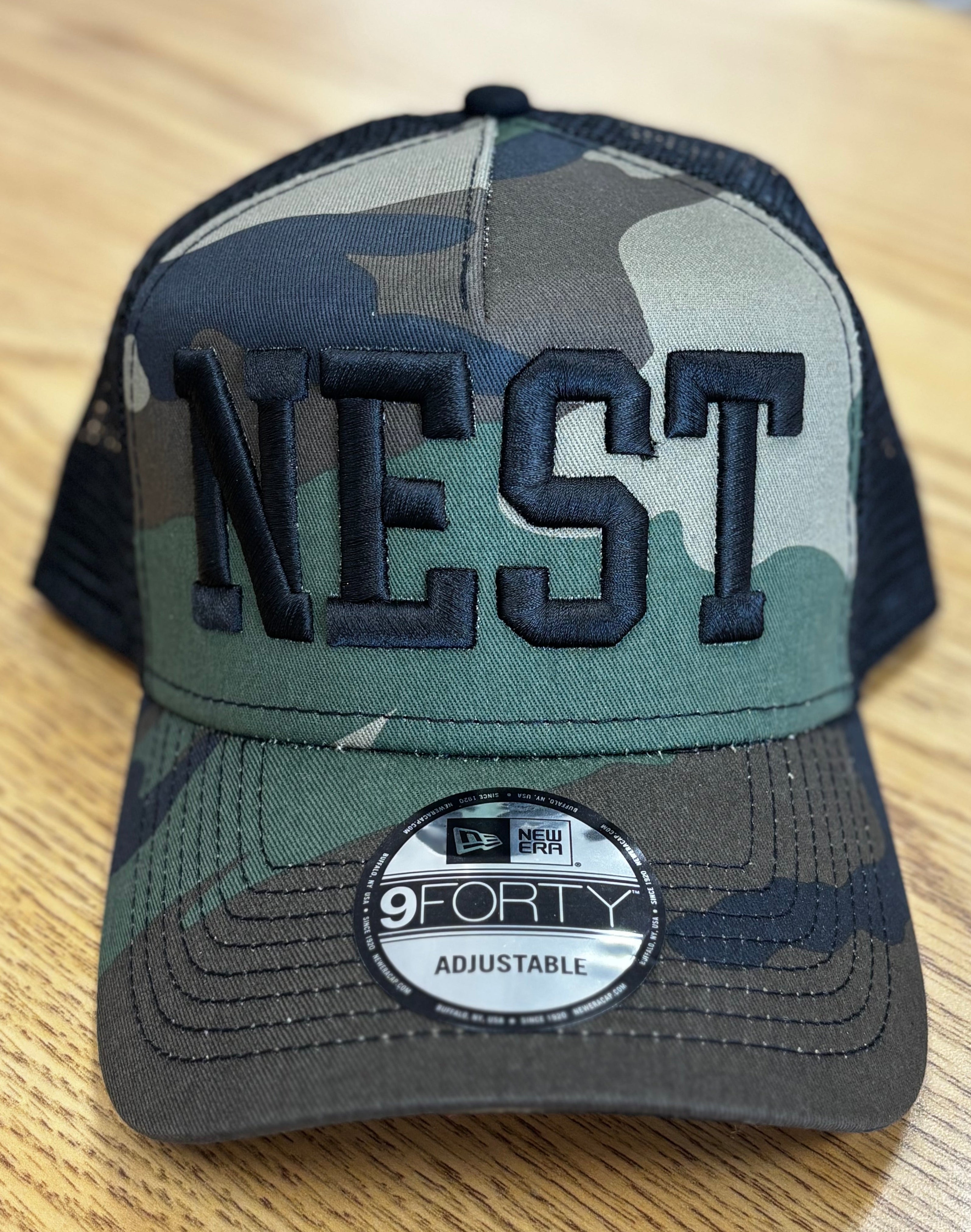 East Ridge Raptors NEST Puff New Era Snapback Trucker Cap-Hats-Advanced Sportswear