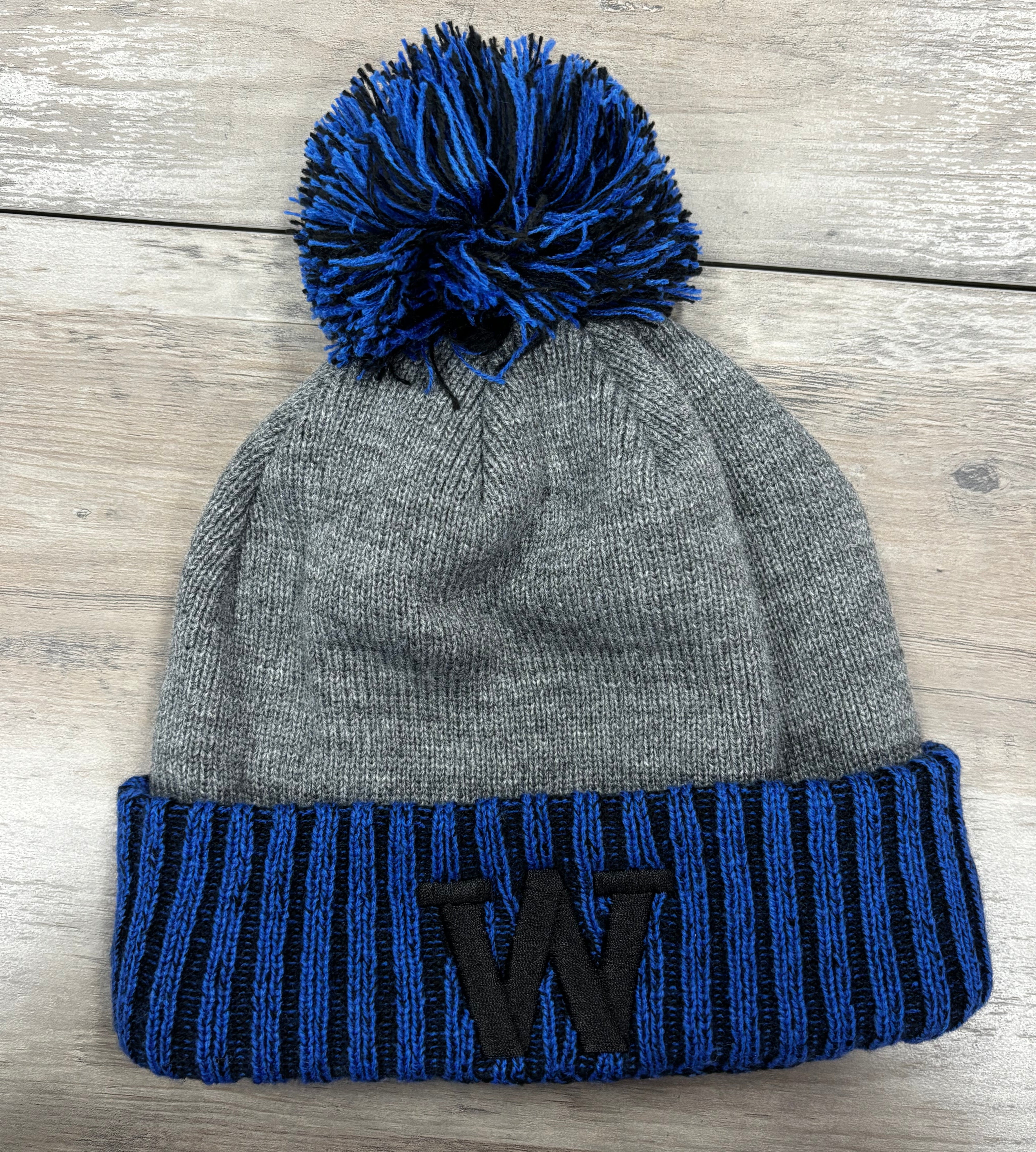 Woodbury Royals W New Era® Colorblock Cuffed Beanie-Hats-Advanced Sportswear
