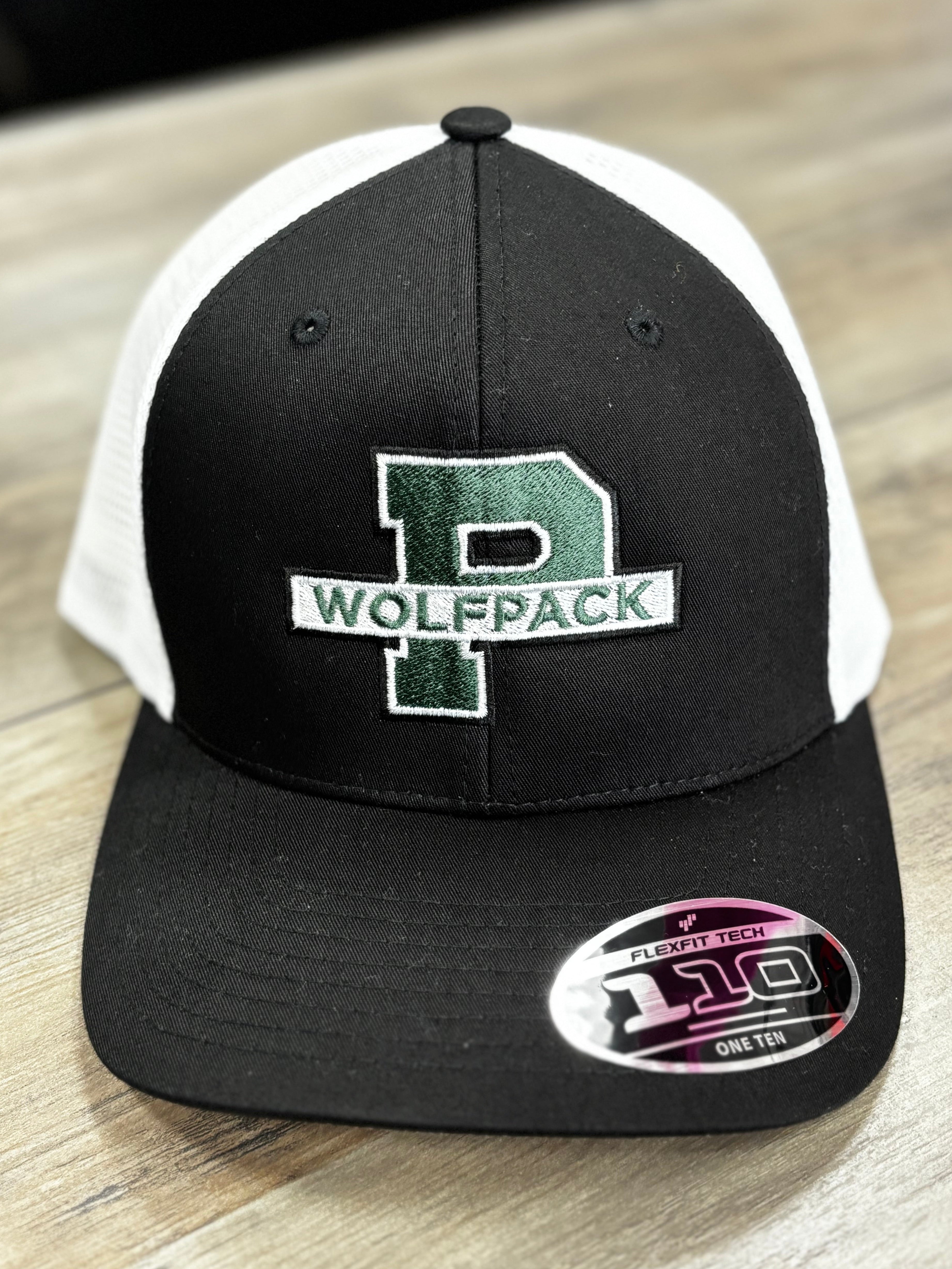 Park Wolfpack Port Authority® Flexfit 110® Mesh Cap-Hats-Advanced Sportswear