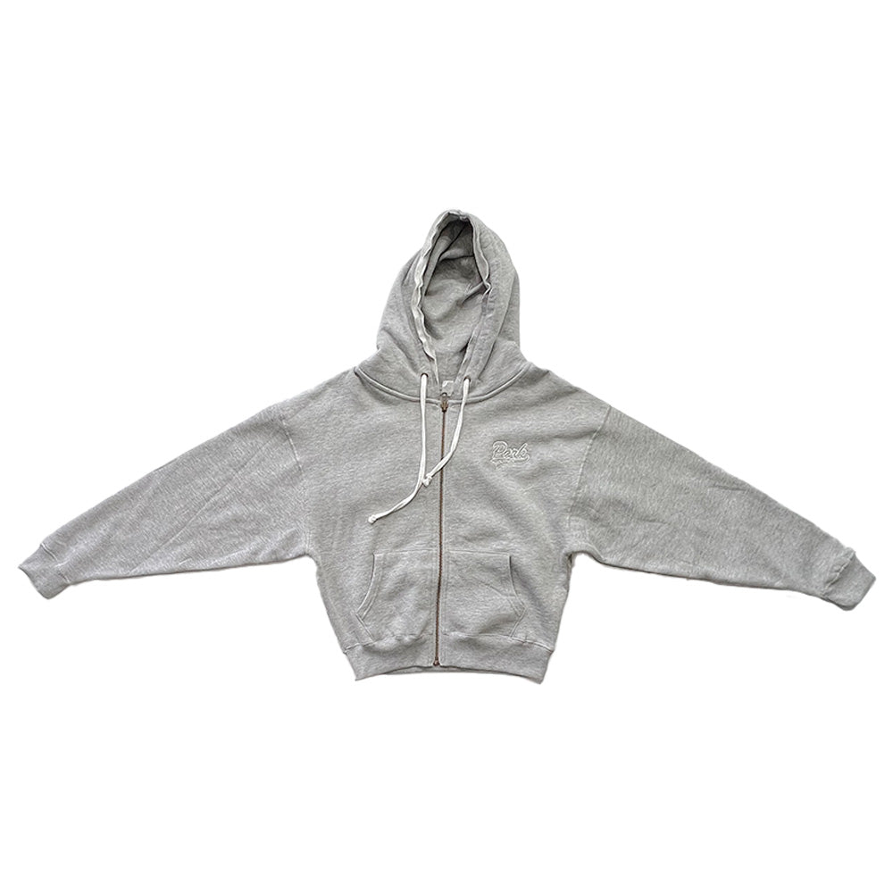 Park Wolfpack Ladies Boxy Full Zip Hoodie-CLEARANCE-hoodie-Advanced Sportswear