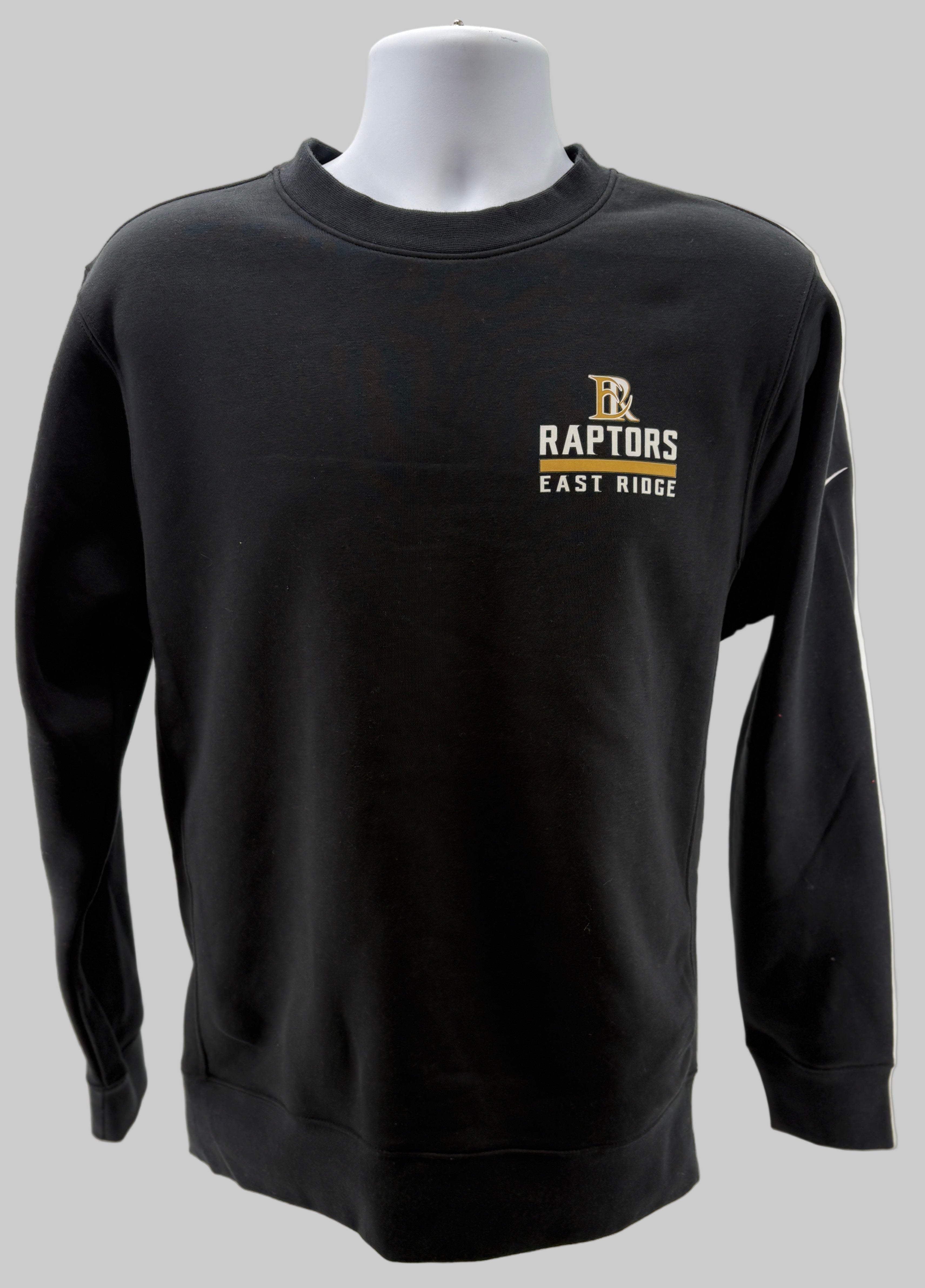 East Ridge Nike Club Fleece Sleeve Swoosh Crew-Crew Necks-Advanced Sportswear