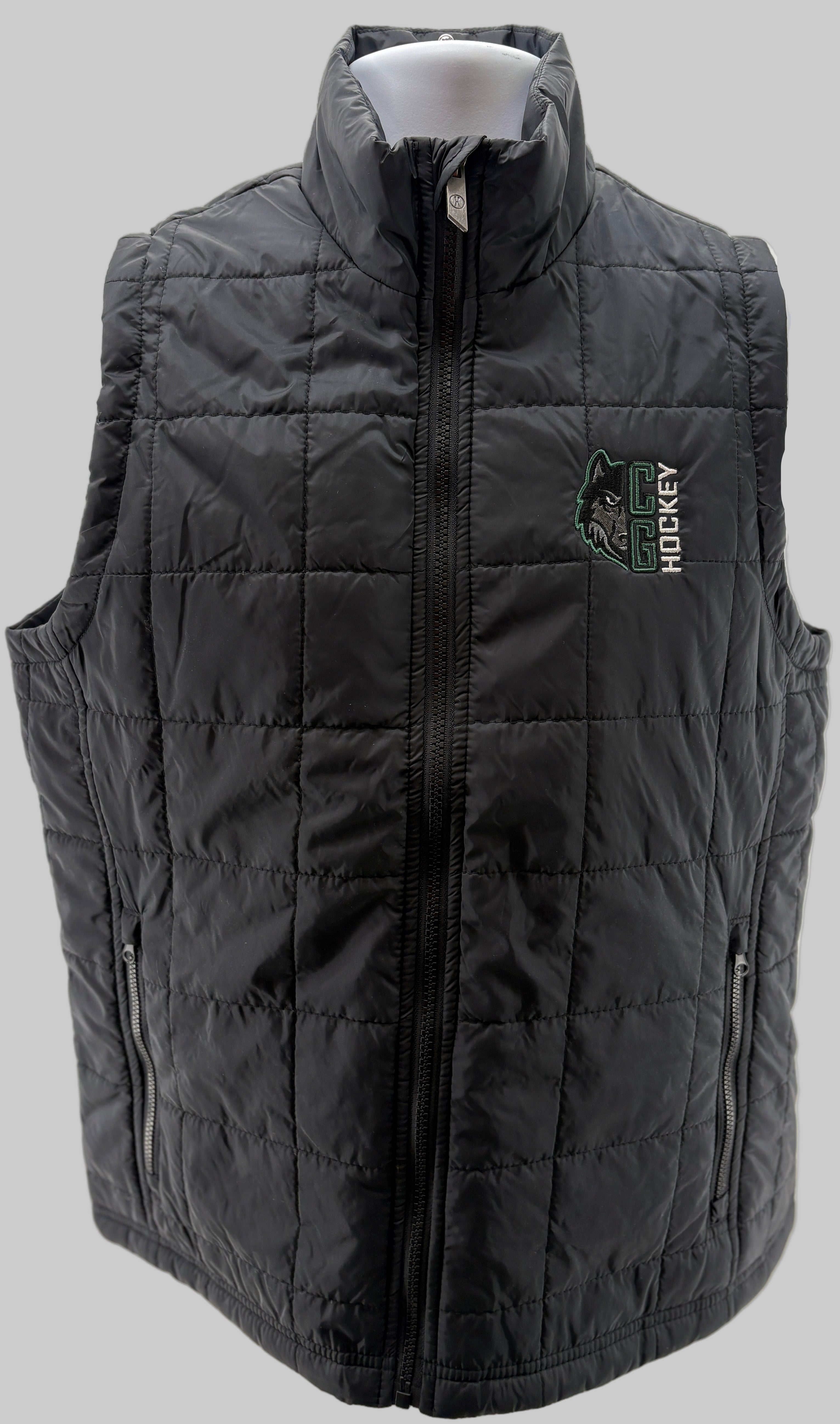 Wolfpack Men's - Augusta COLD SECURE PUFFER VEST-Vests-Advanced Sportswear