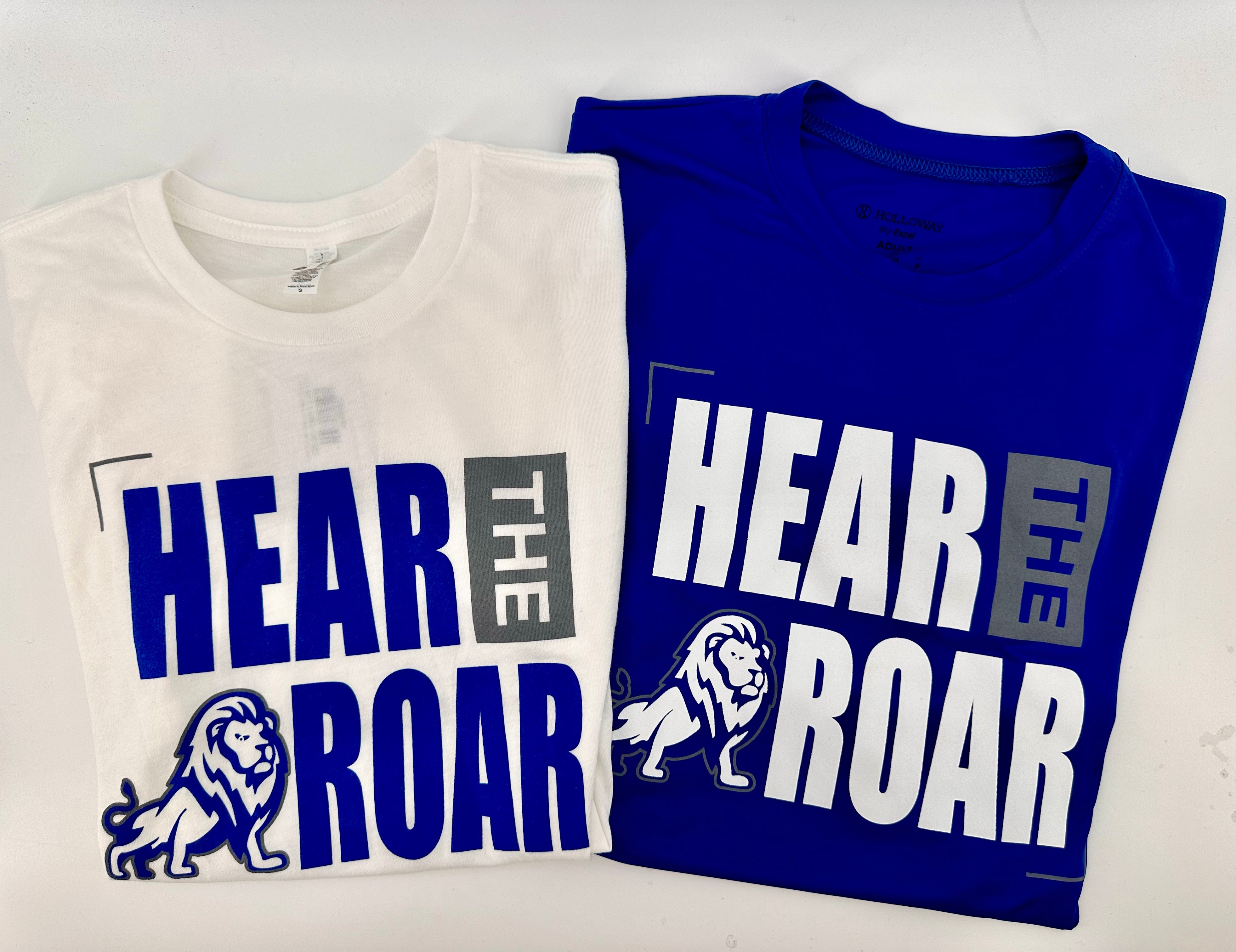 ROYALS ROAR Next Level Apparel® Unisex Tri-Blend Tee-T'shirt-Advanced Sportswear