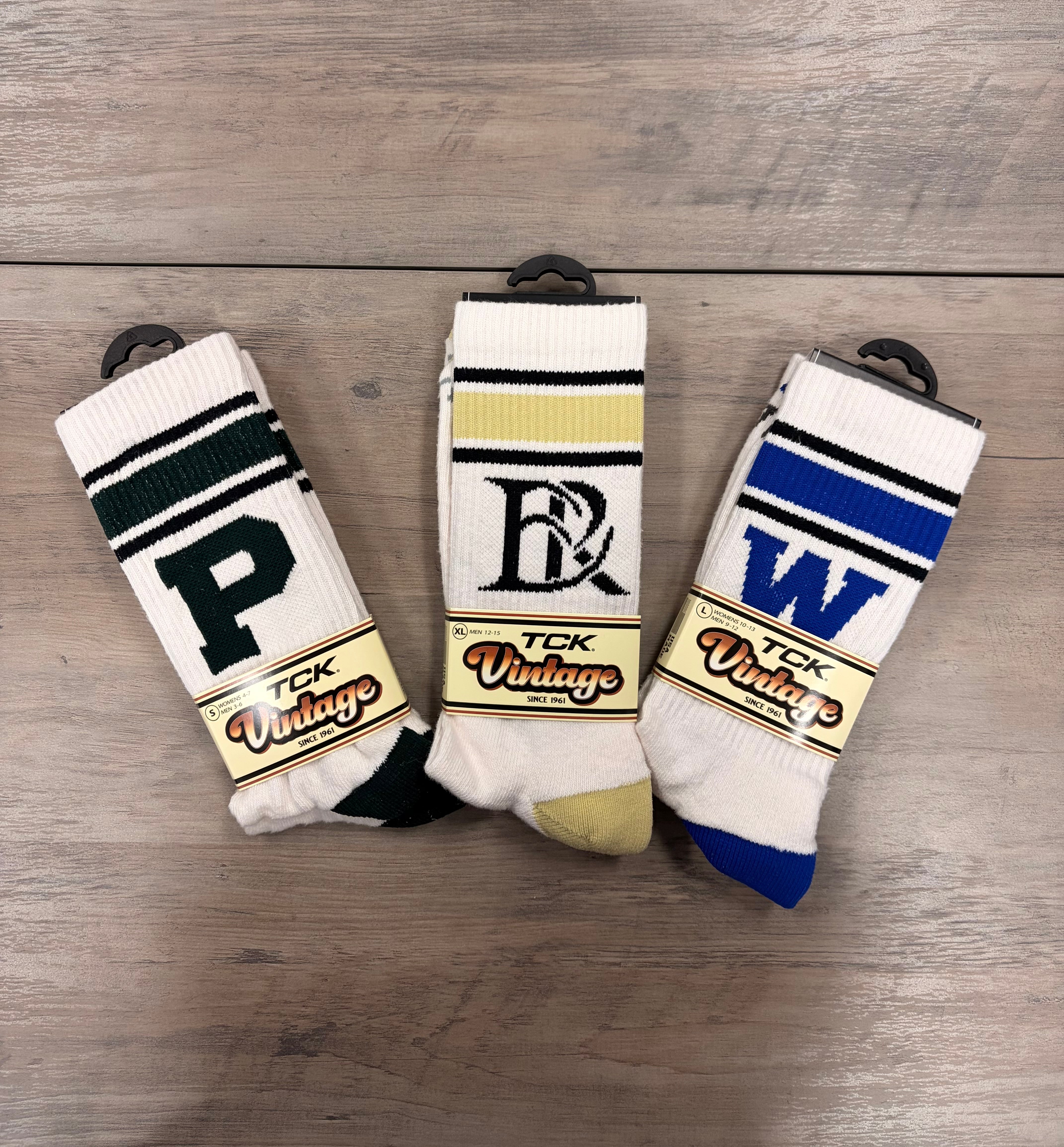Woodbury TCK Vintage Crew Socks-Advanced Sportswear