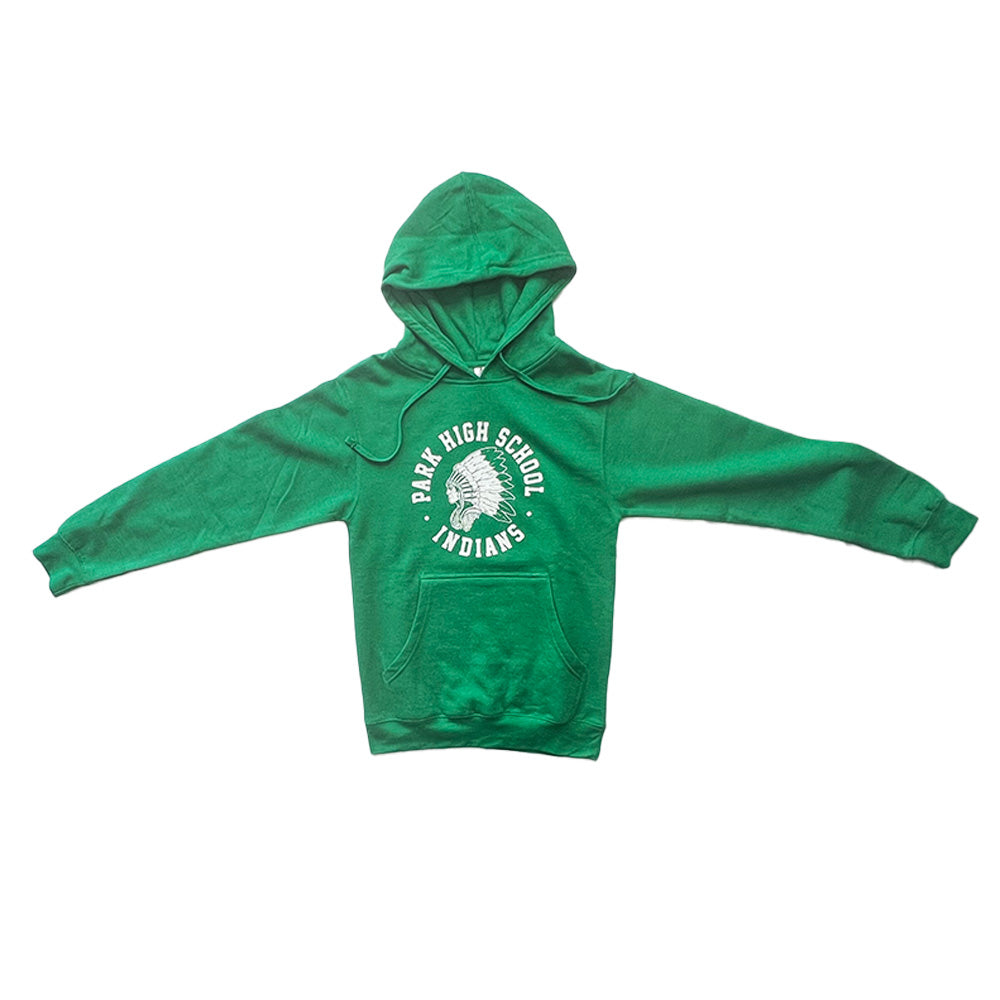 PARK HIGH SCHOOL INDIANS Independent Trading Co. - Midweight Hooded Sweatshirt-Hoodies-Advanced Sportswear