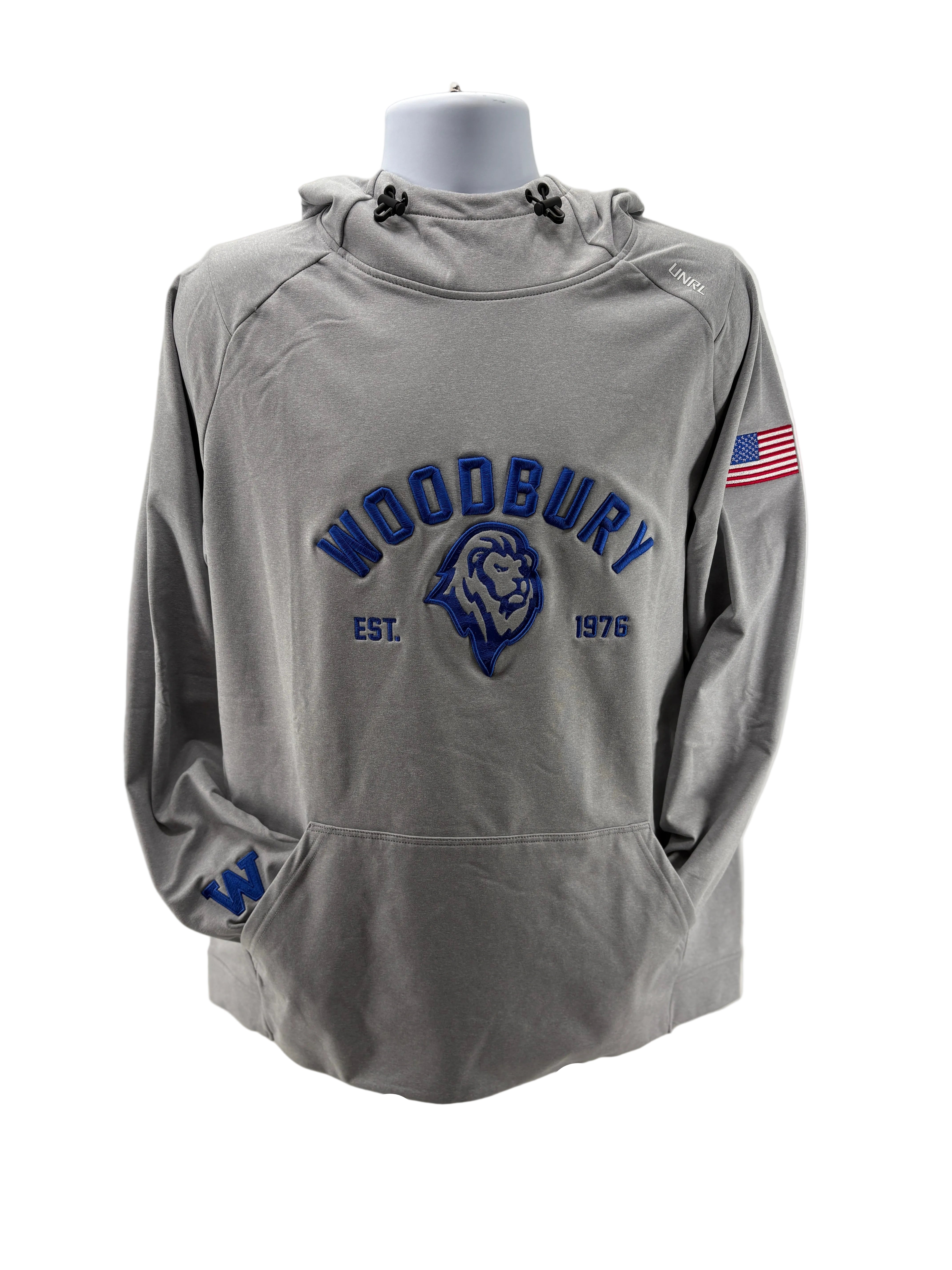 Woodbury Lion Flag UNRL Crossover II Hoodie-Hoodies-Advanced Sportswear