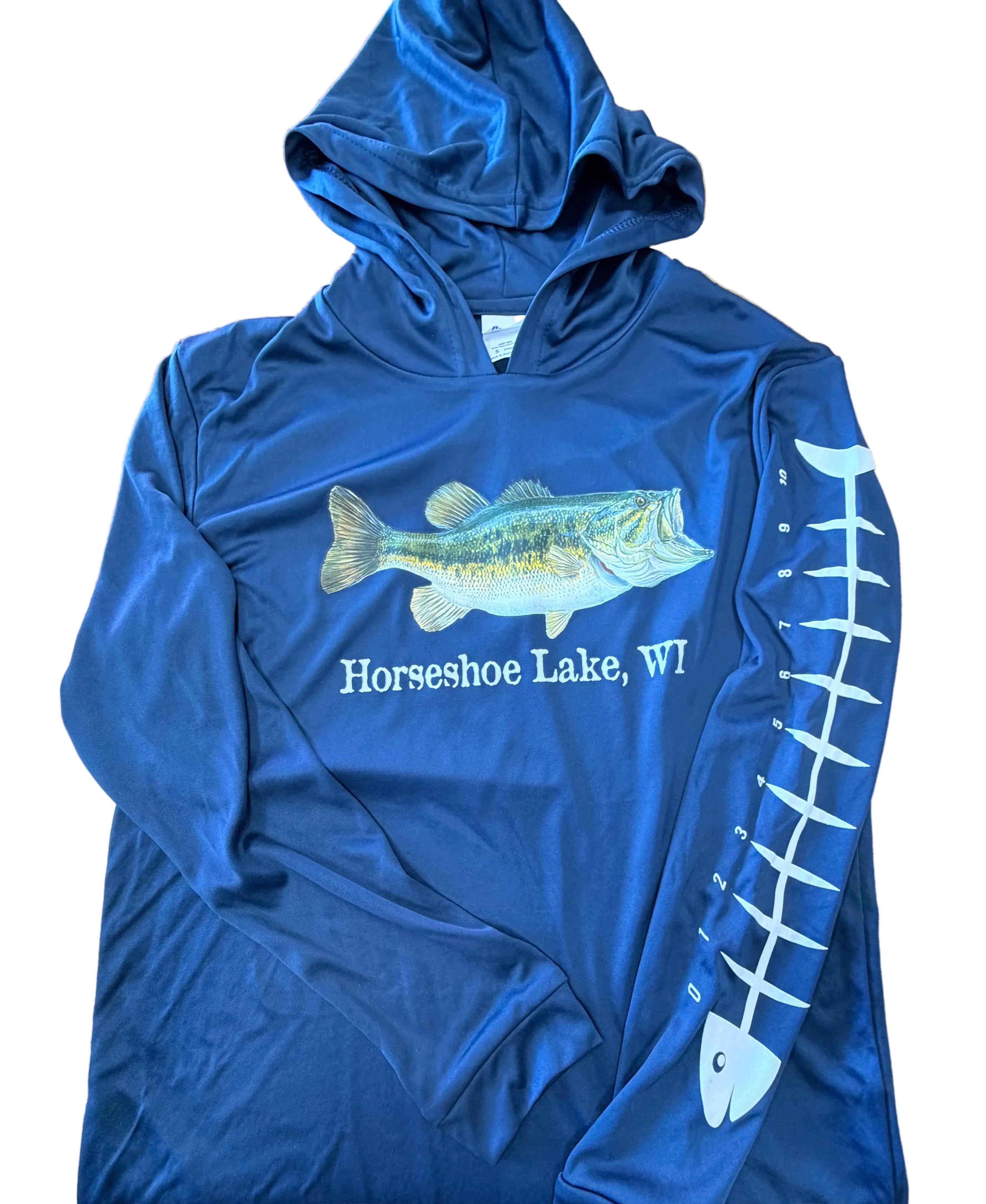 Tower House Youth Hooded Paragon Bass Long Sleeve-Advanced Sportswear
