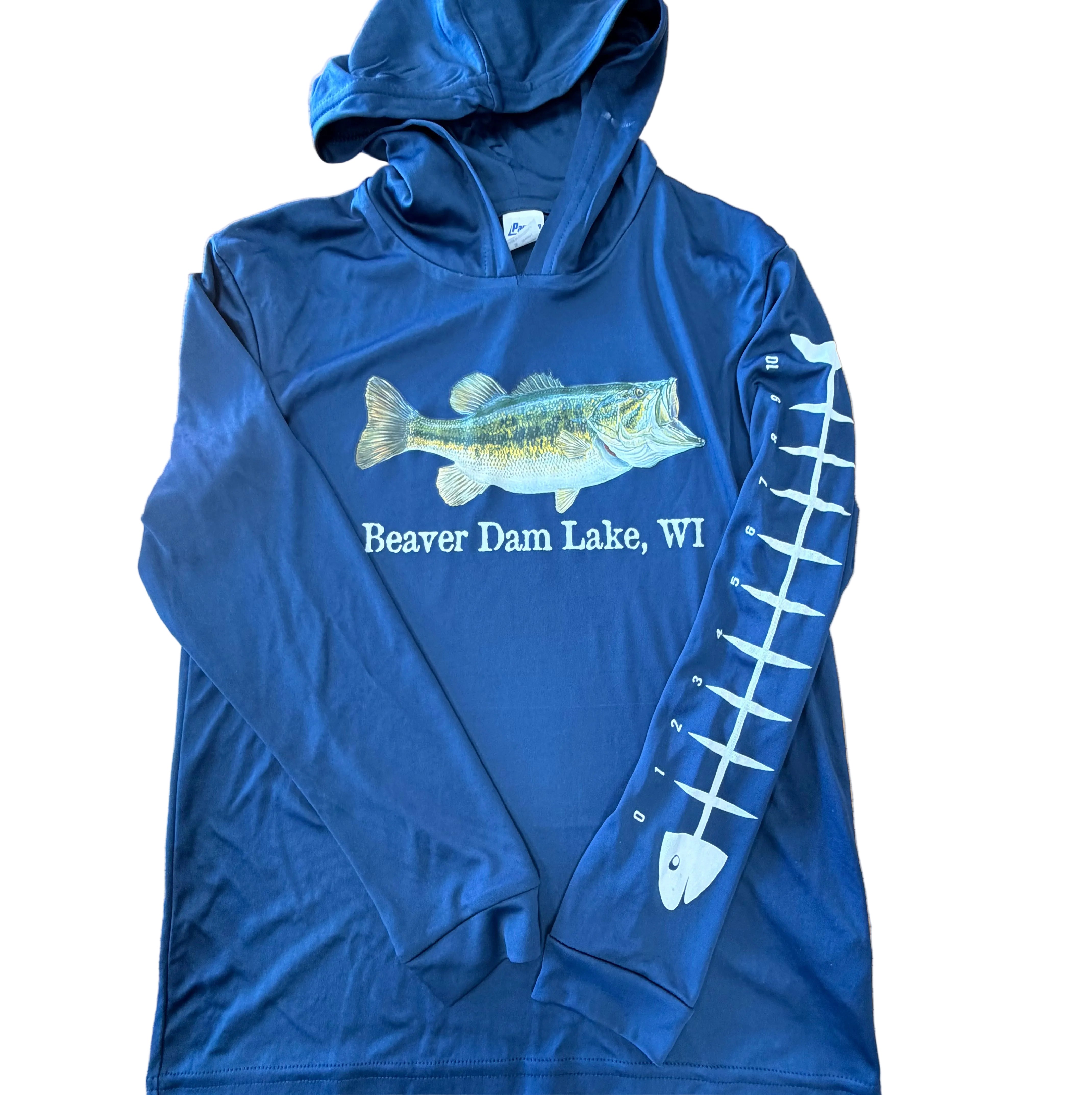 Tower House Youth Hooded Paragon Bass Long Sleeve-Advanced Sportswear