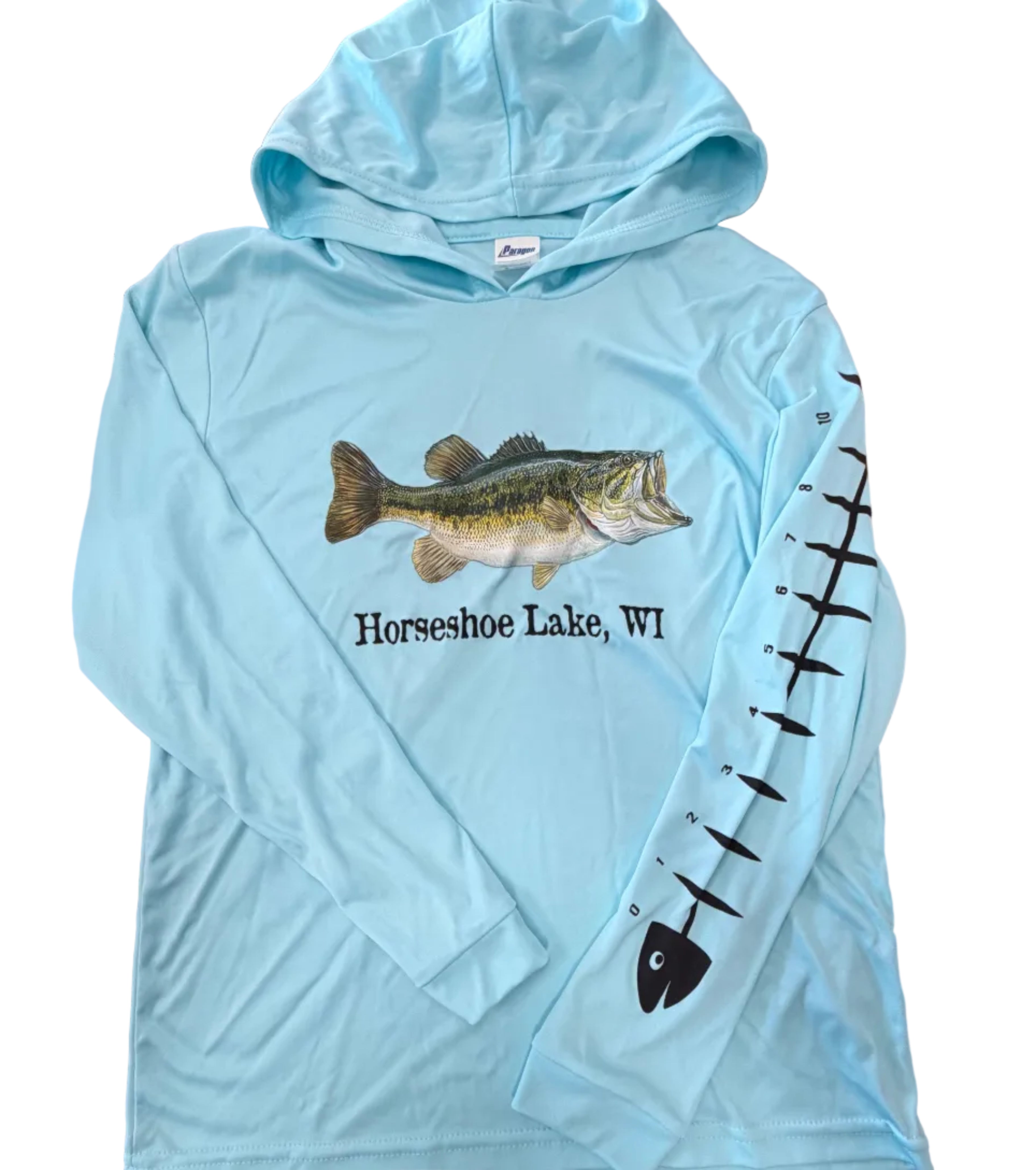 Tower House Youth Hooded Paragon Bass Long Sleeve-Advanced Sportswear