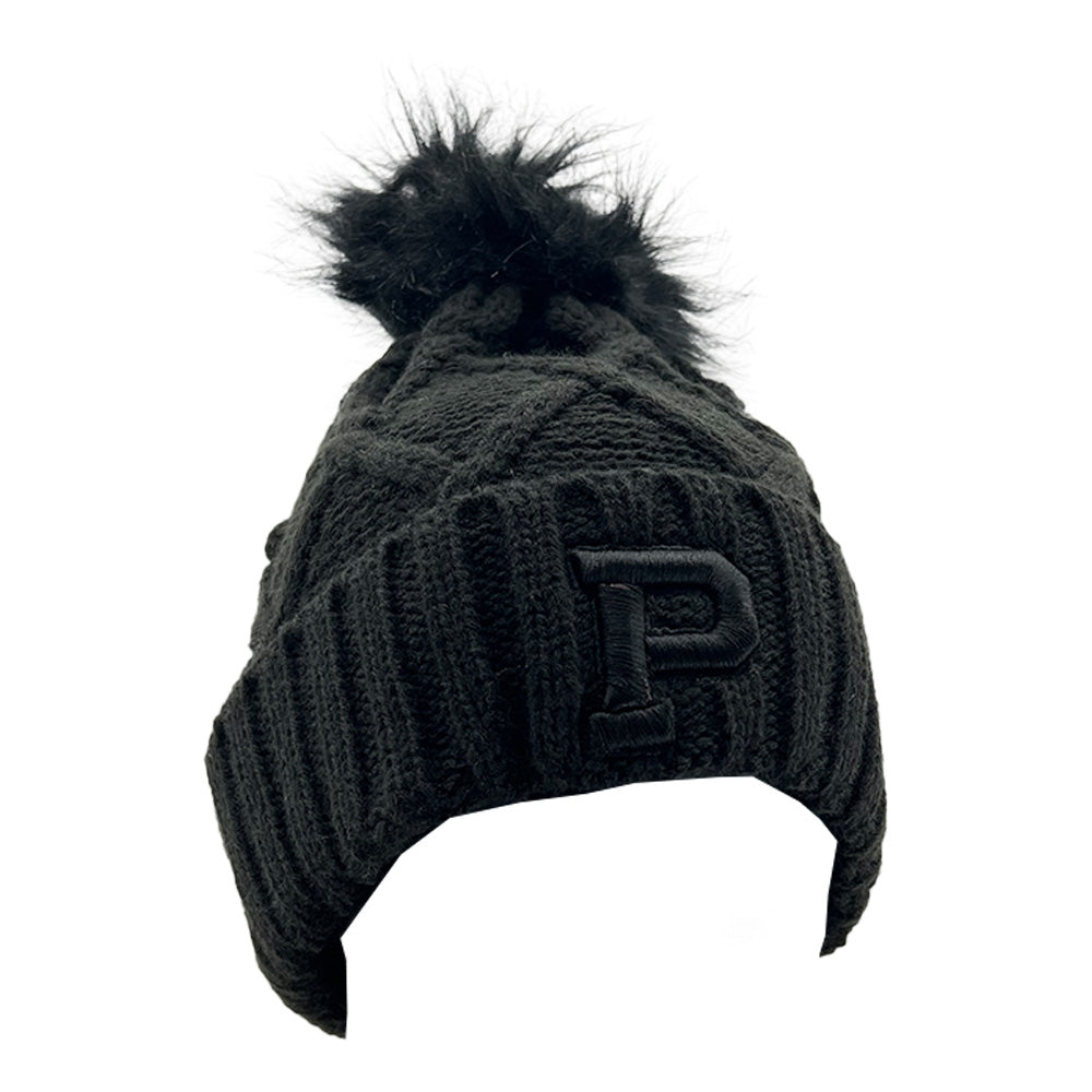 Puff P New Era Faux Fur Pom Beanie-Hats-Advanced Sportswear