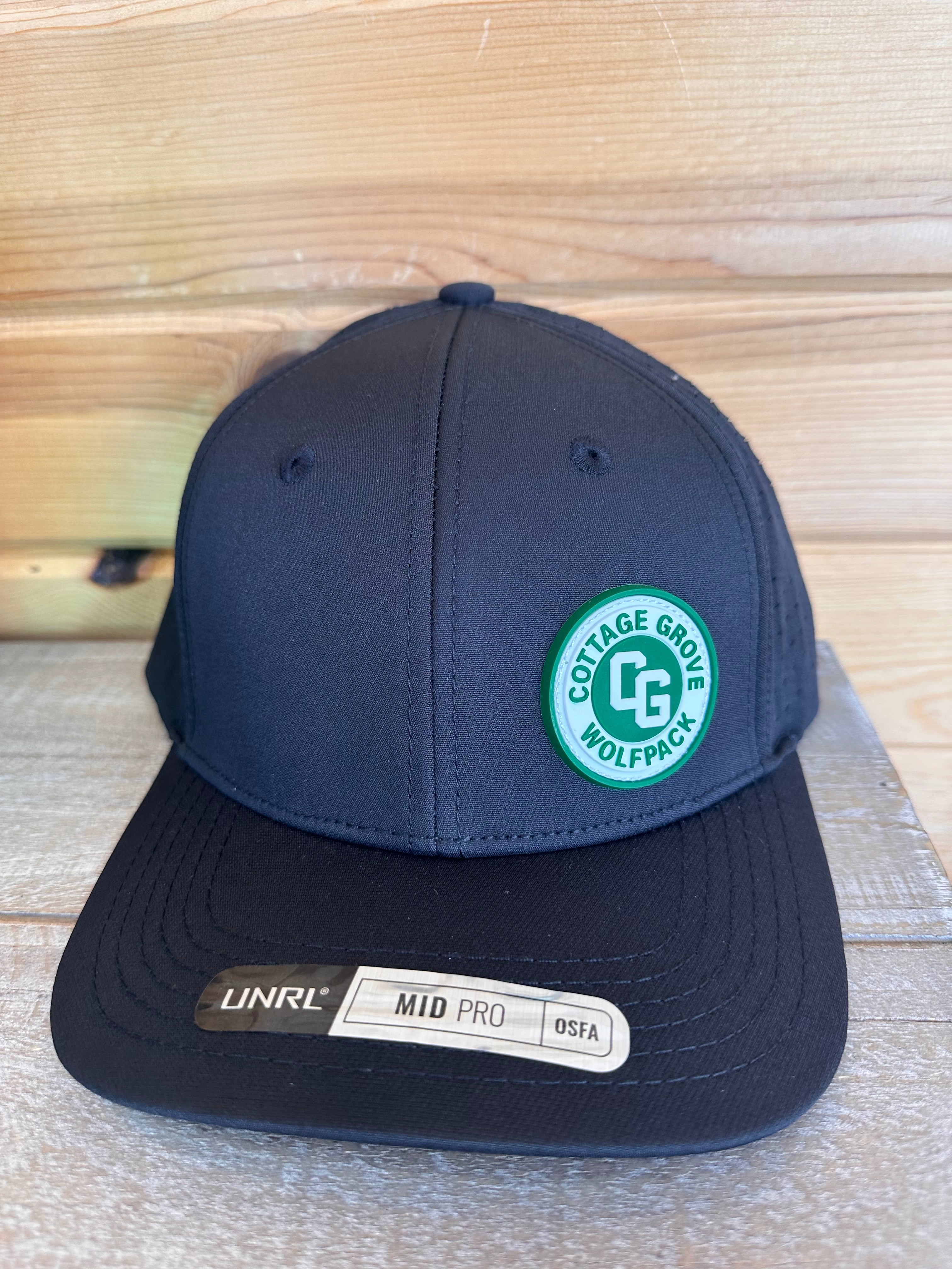 CG Wolfpack UNRL Rubber patch UNRL-Hats-Advanced Sportswear