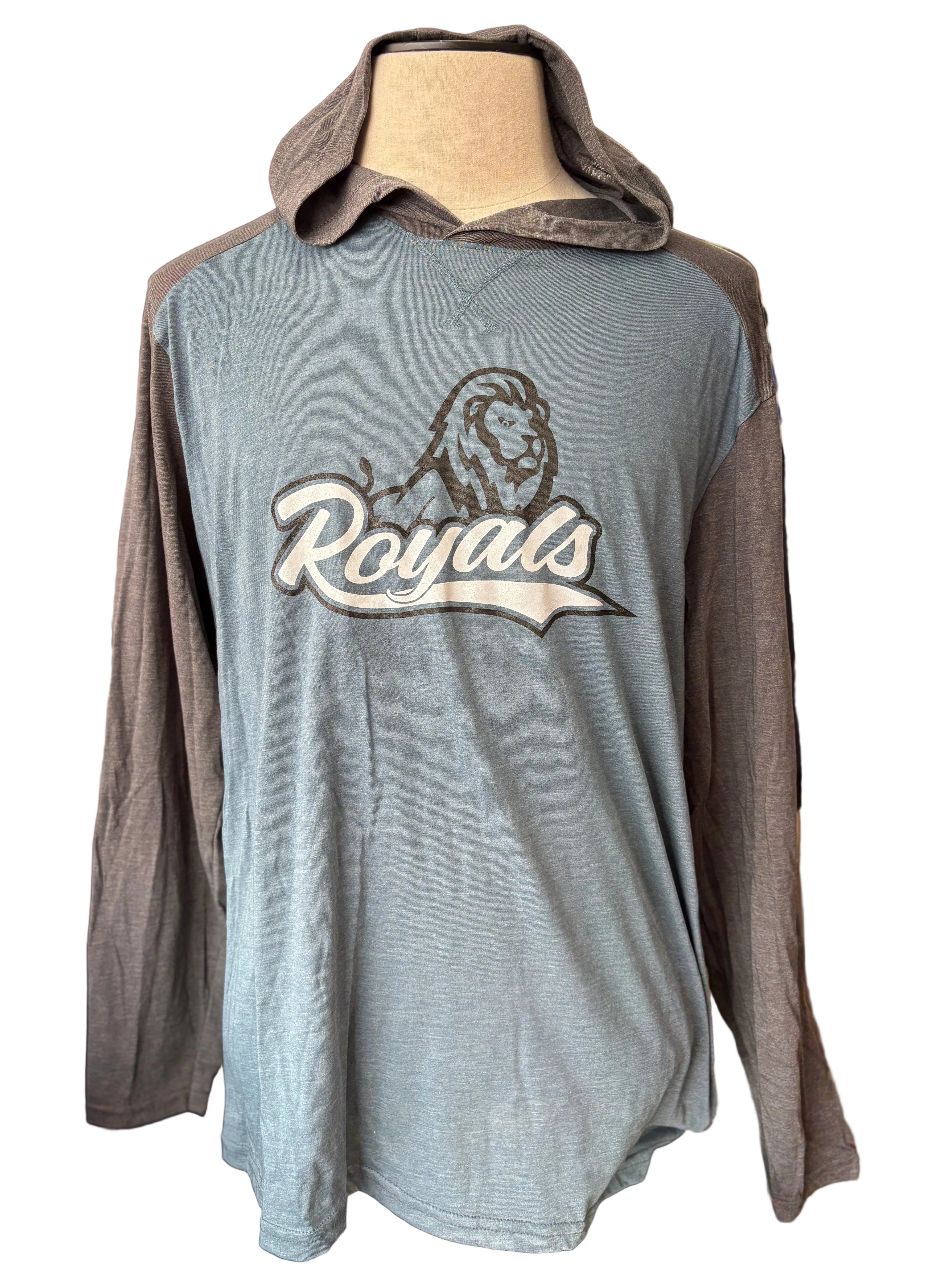 Woodbury Royals Augusta Gameday Vintage Hoodie-Hoodies-Advanced Sportswear