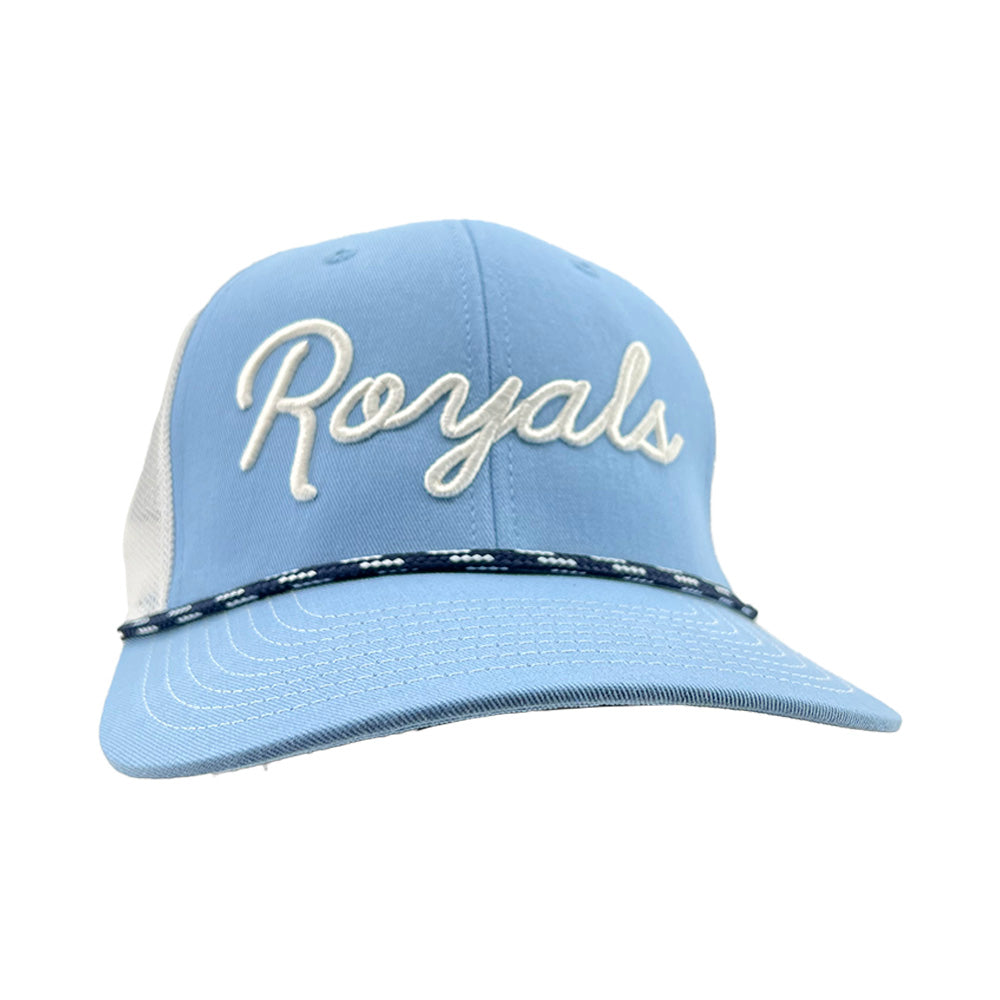 Royals Puff Rope Trucker Hat-Hats-Advanced Sportswear