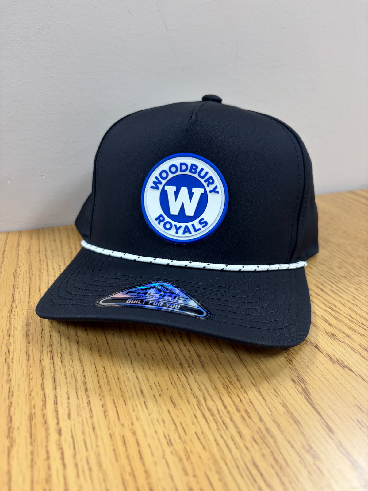 Woodbury Royals Rubber Patch Hat-Advanced Sportswear