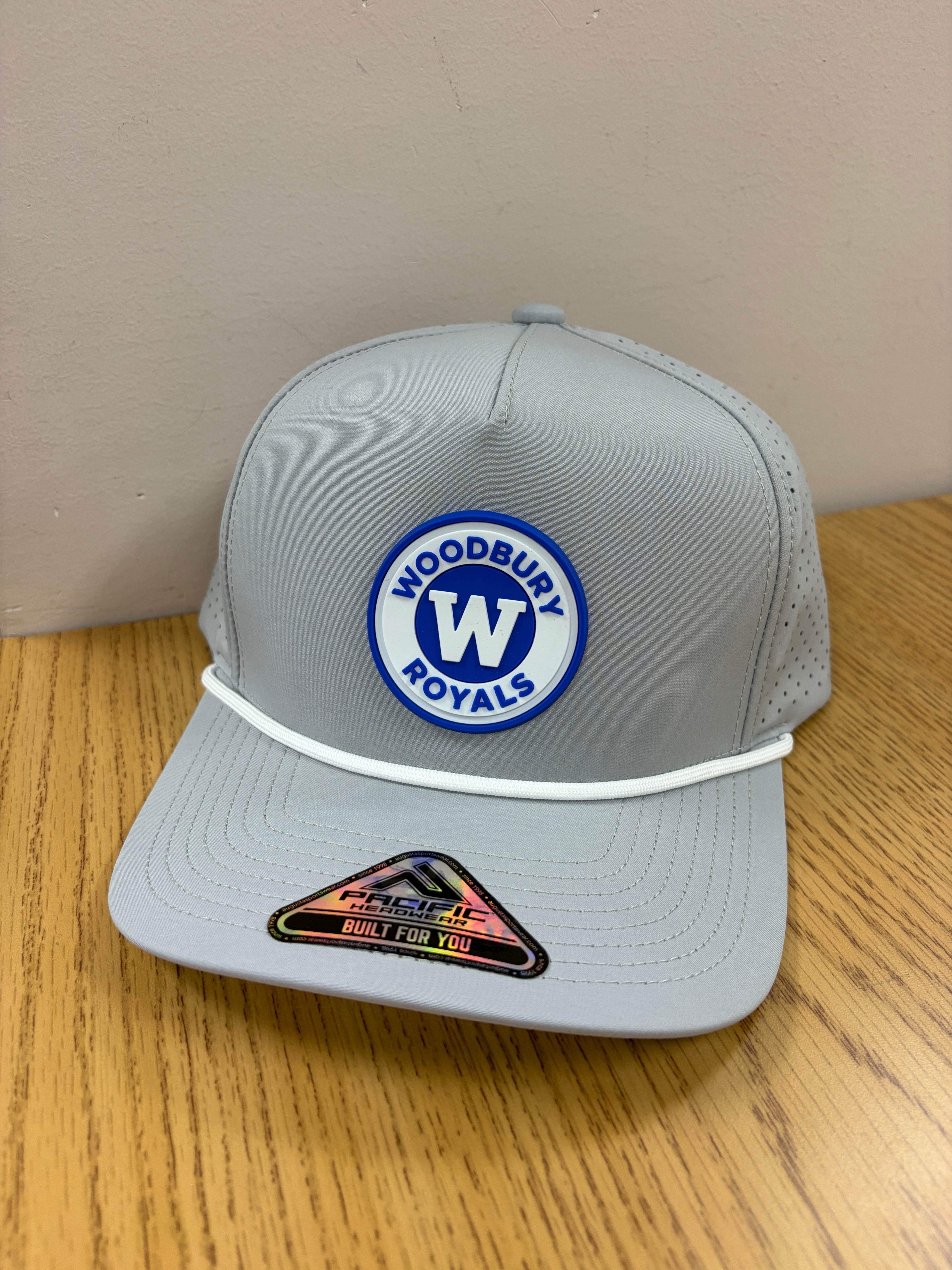 Woodbury Royals Rubber Patch Hat-Advanced Sportswear