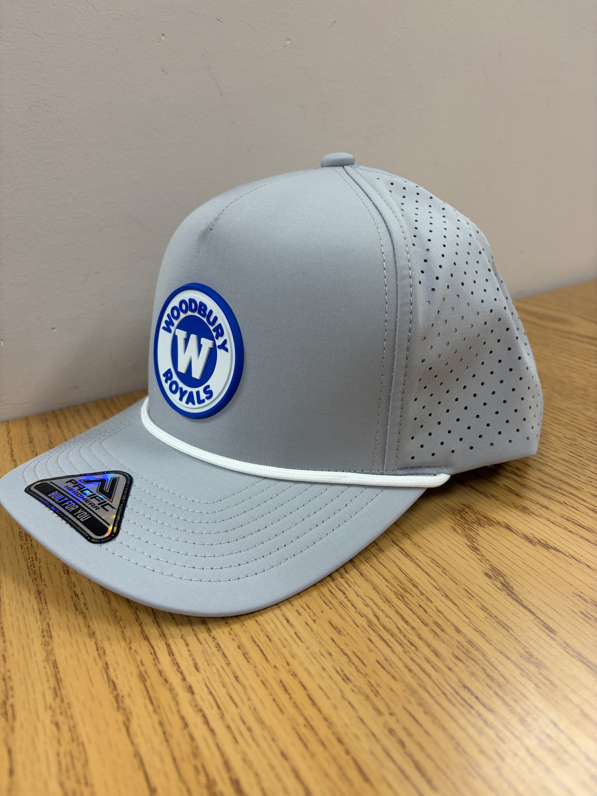 Woodbury Royals Rubber Patch Hat-Advanced Sportswear